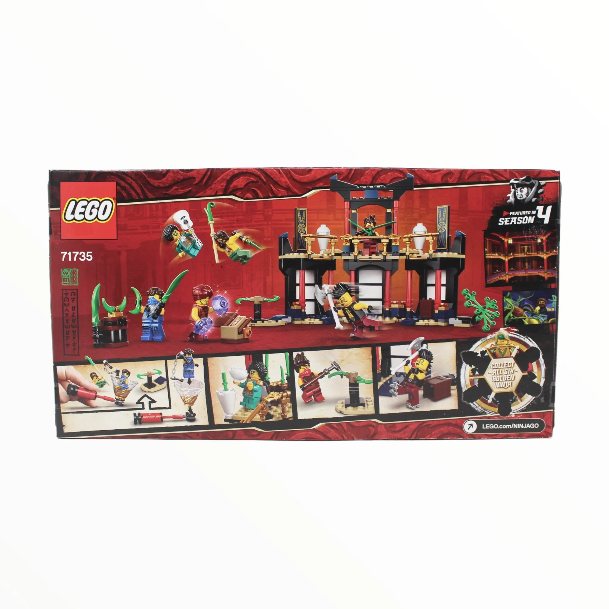 Retired Set 71735 Ninjago Tournament of Elements - Image 2