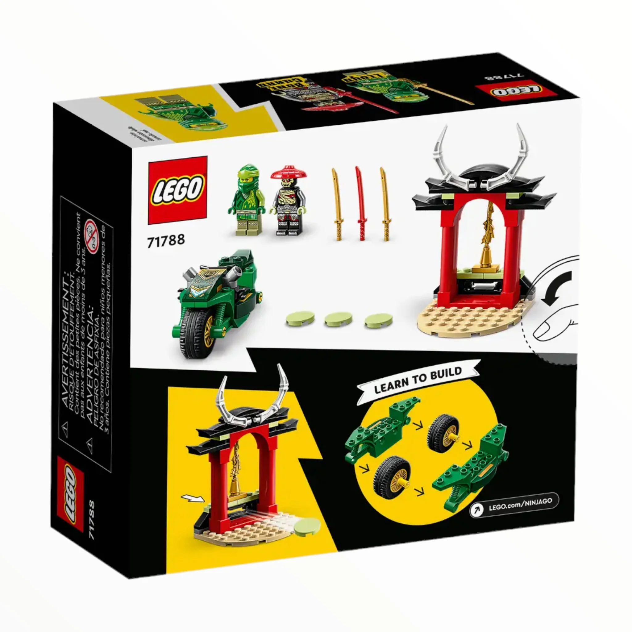 71788 Ninjago Lloyd’s Ninja Street Bike - Image 3