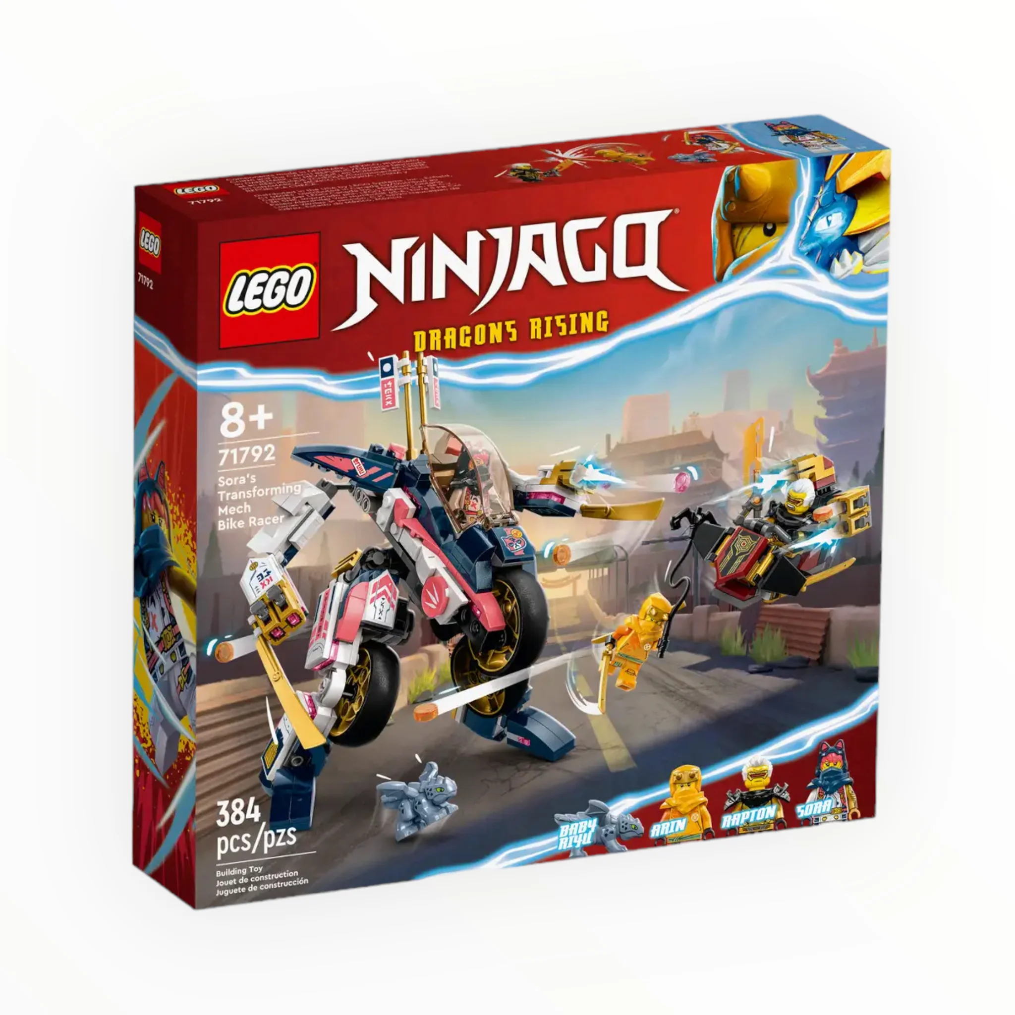 71792 Ninjago Sora’s Transforming Mech Bike Racer - Image 2