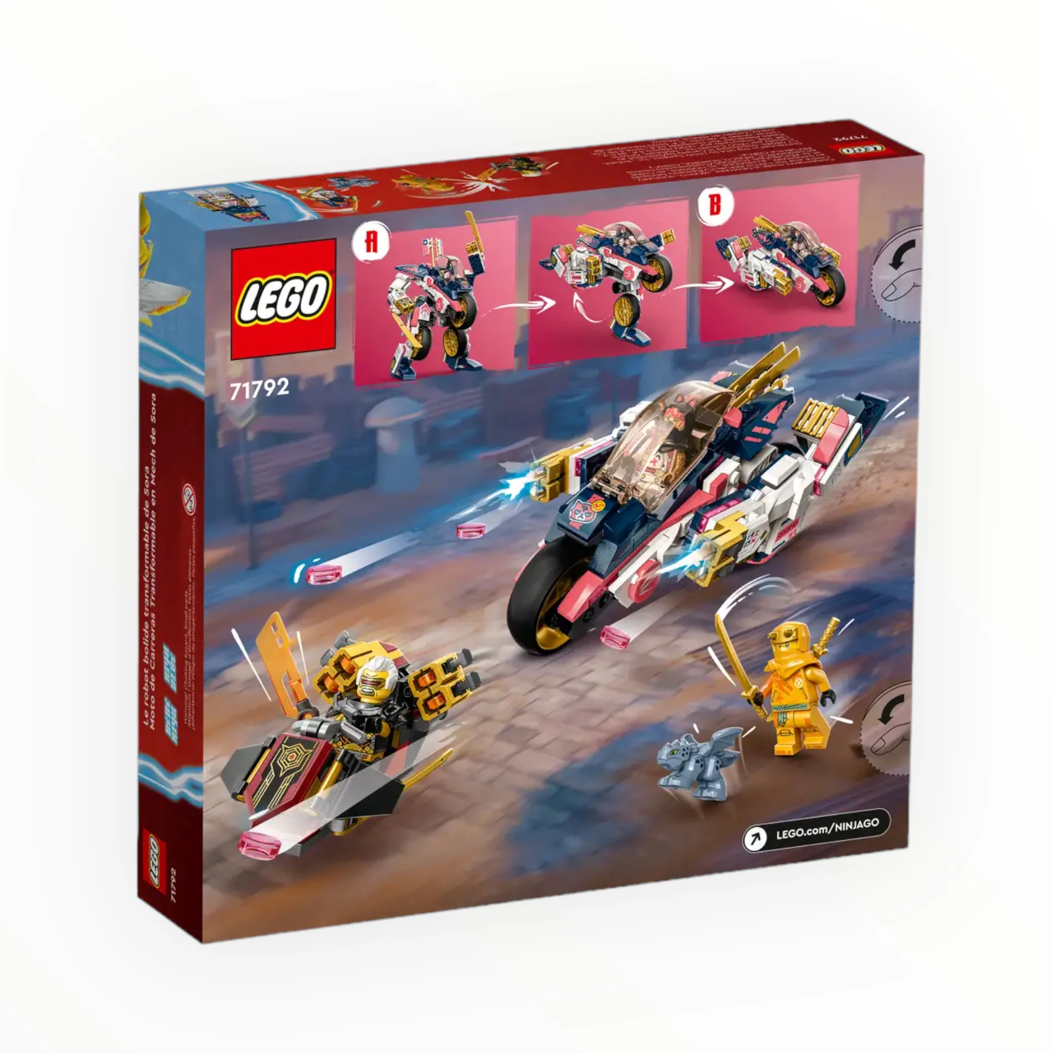 71792 Ninjago Sora’s Transforming Mech Bike Racer - Image 3