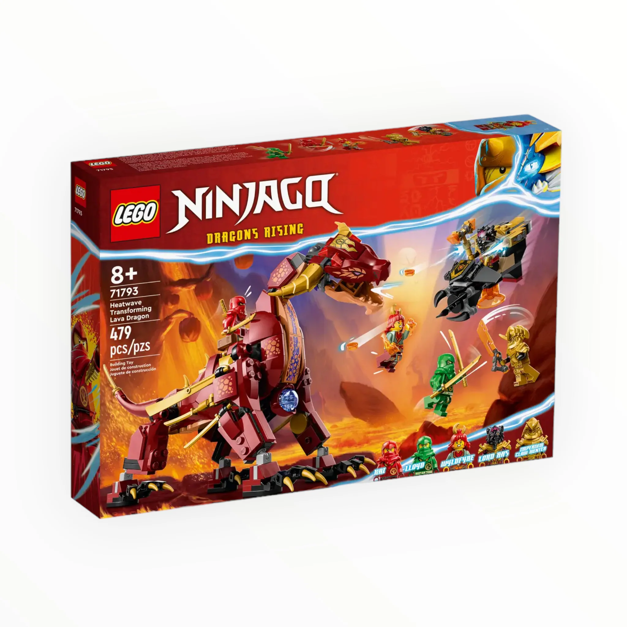 71793 Ninjago Heatwave Transforming Lava Dragon - Image 2