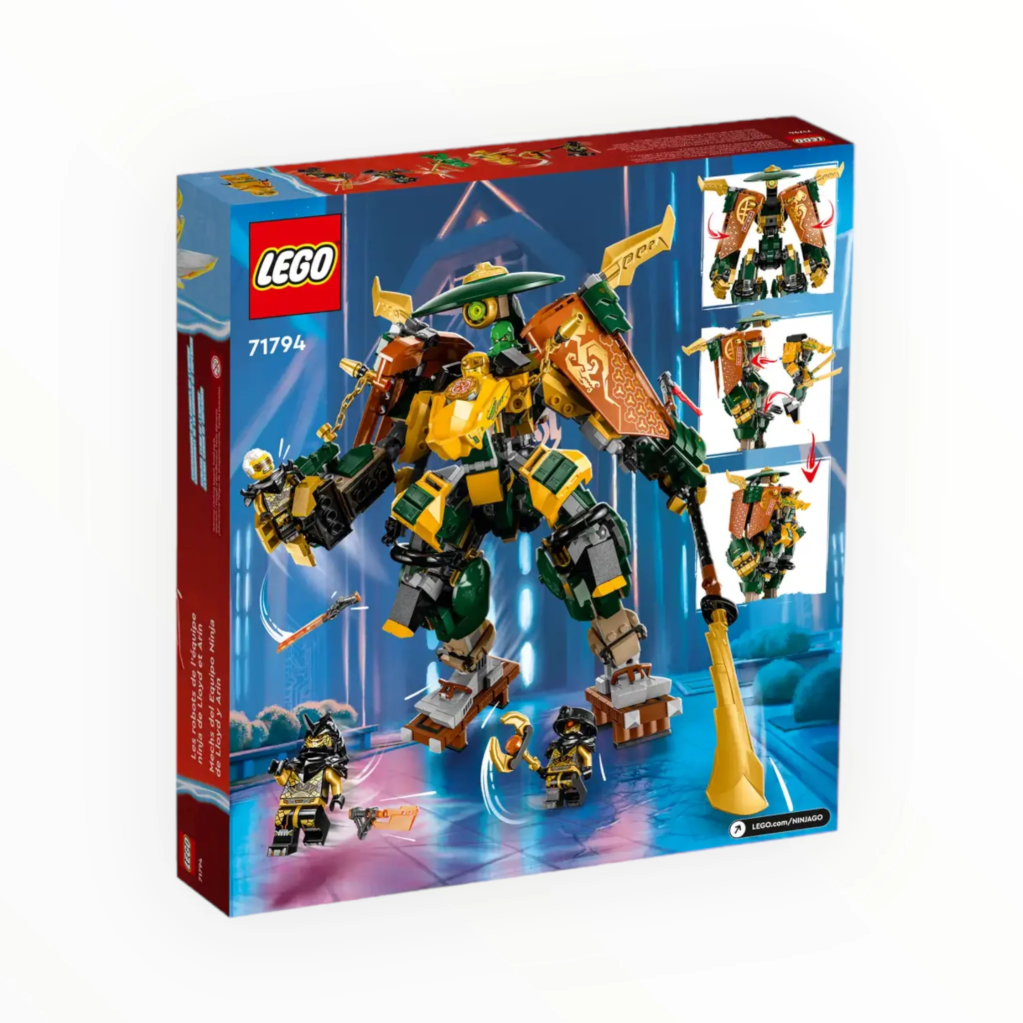 71794 Ninjago Lloyd and Arin’s Ninja Team Mechs - Image 3