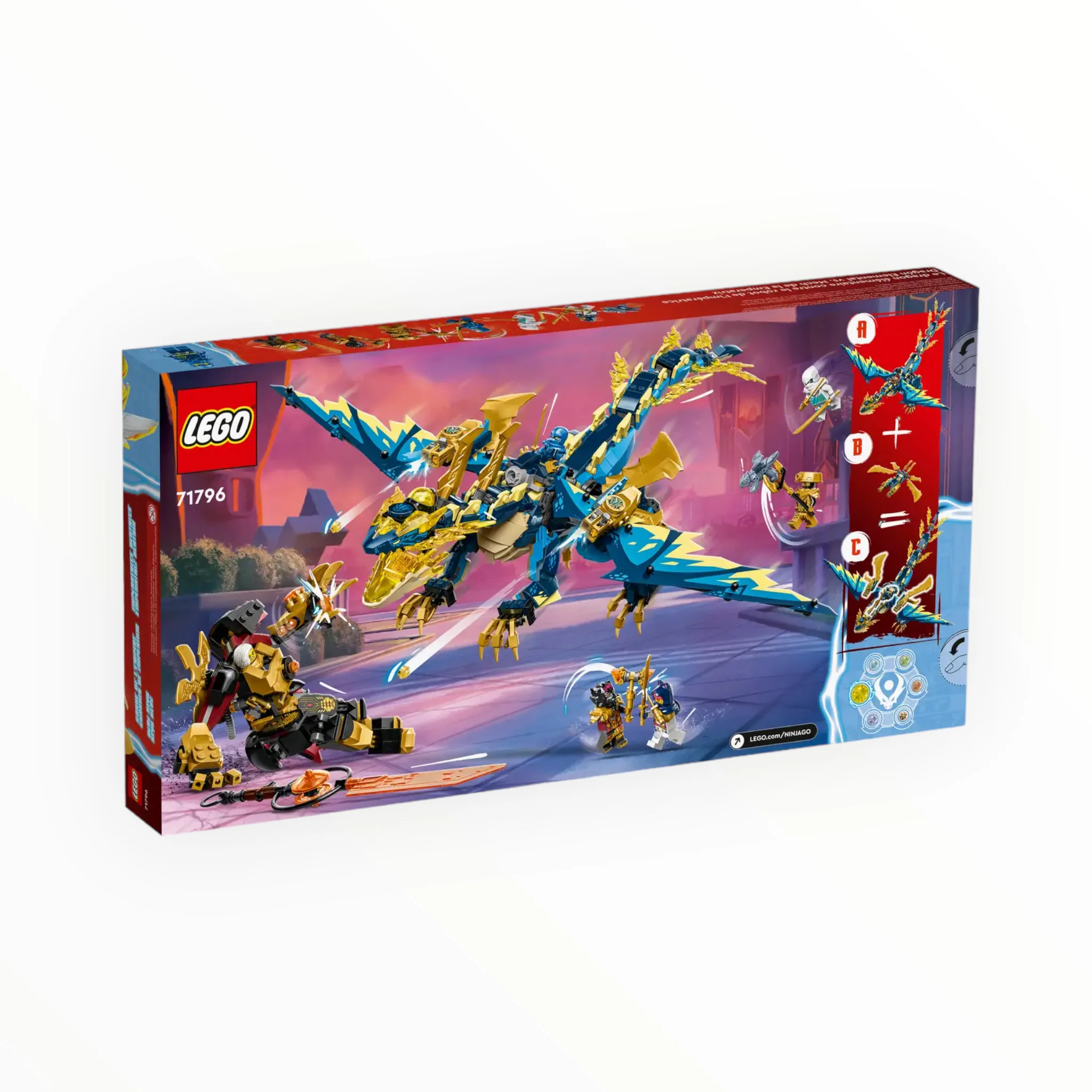 71796 Ninjago Elemental Dragon vs. The Empress Mech - Image 3