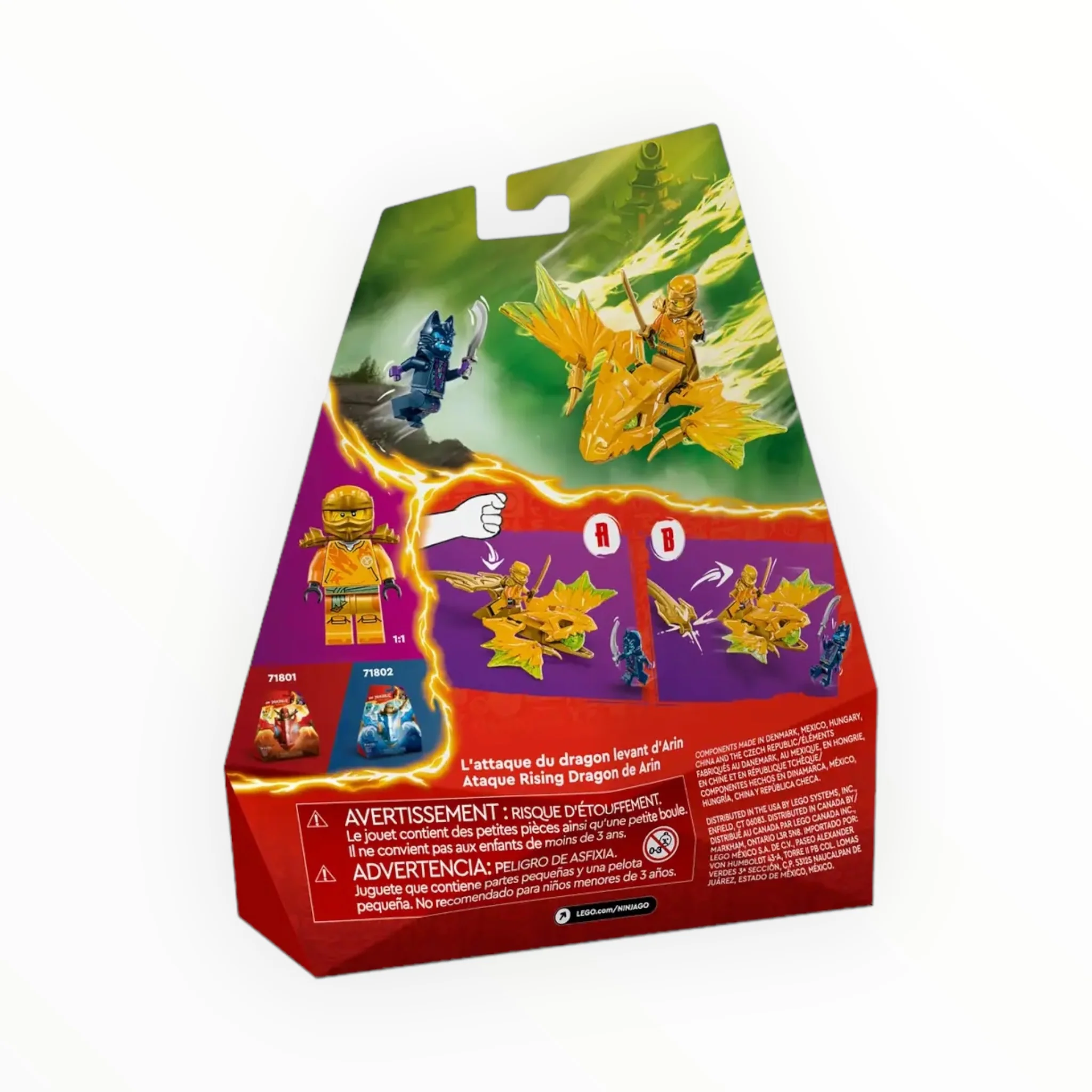 71803 Ninjago Arin’s Rising Dragon Strike - Image 2