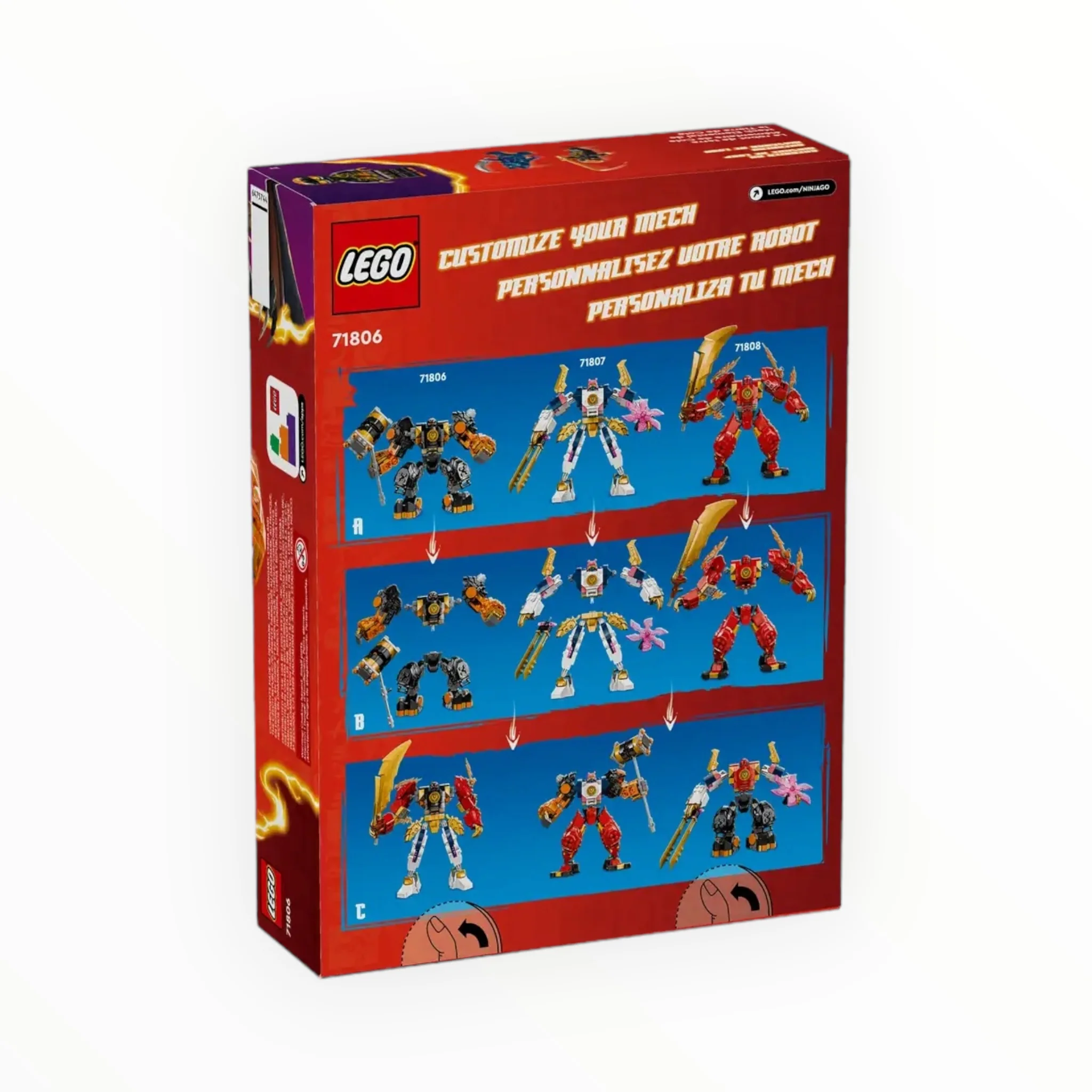 71806 Ninjago Cole’s Elemental Earth Mech - Image 2