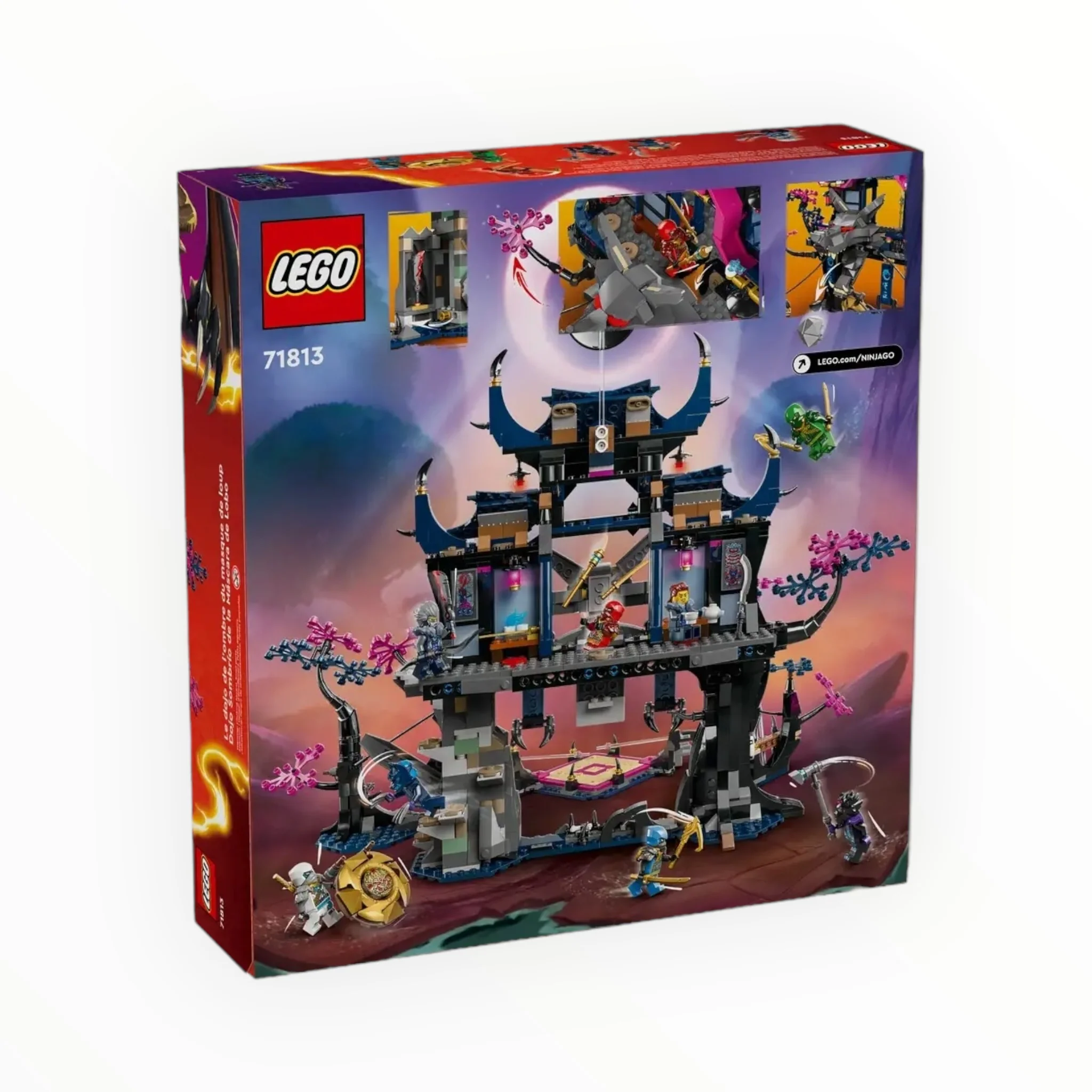 71813 Ninjago Wolf Mask Shadow Dojo - Image 2