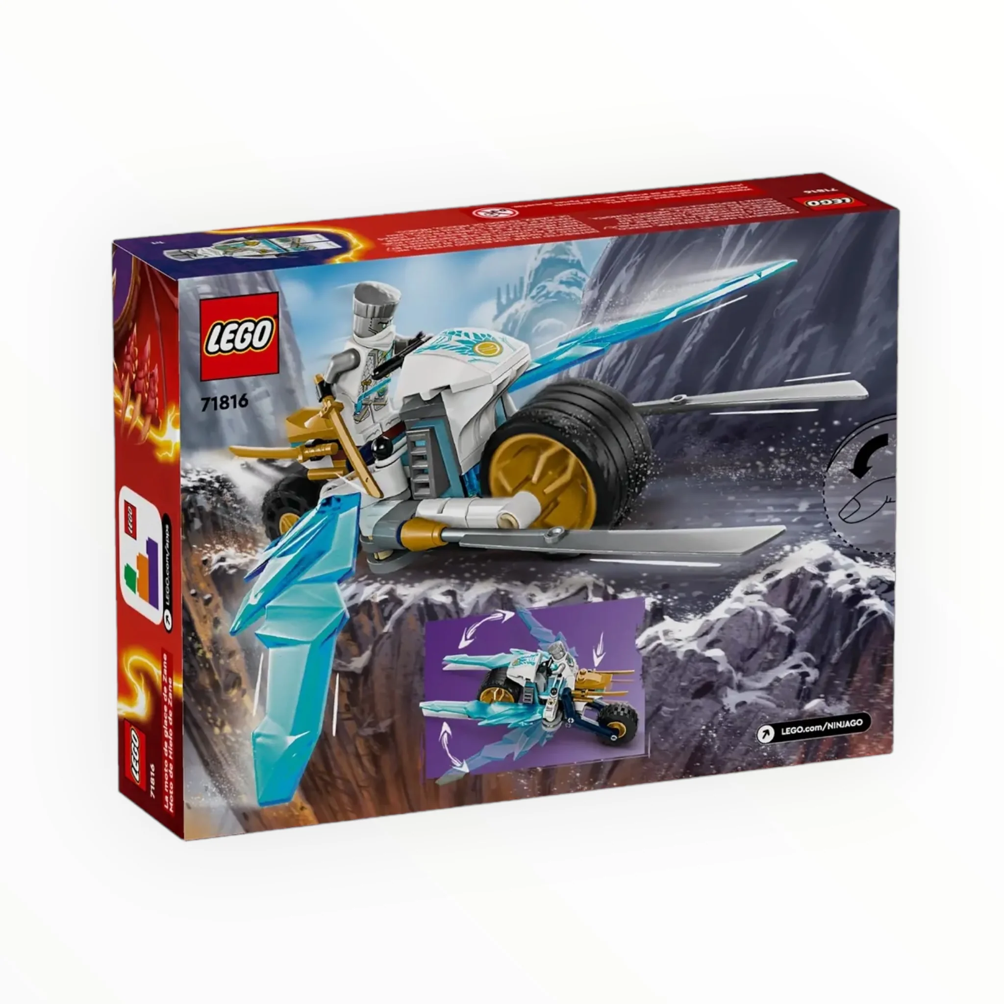 71816 Ninjago Zaneās Ice Motorcycle - Image 3