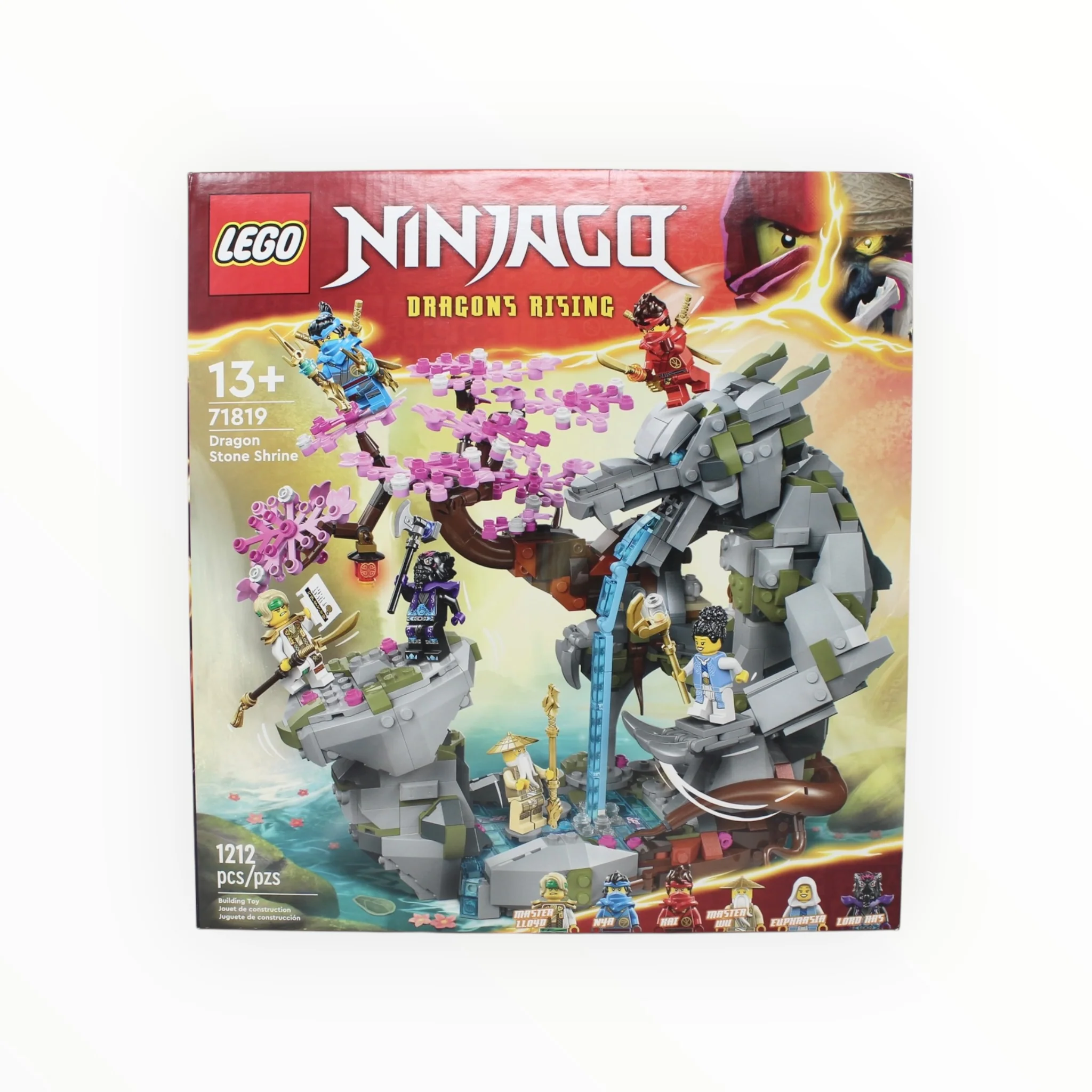 Retired Set 71819 Ninjago Dragon Stone Shrine