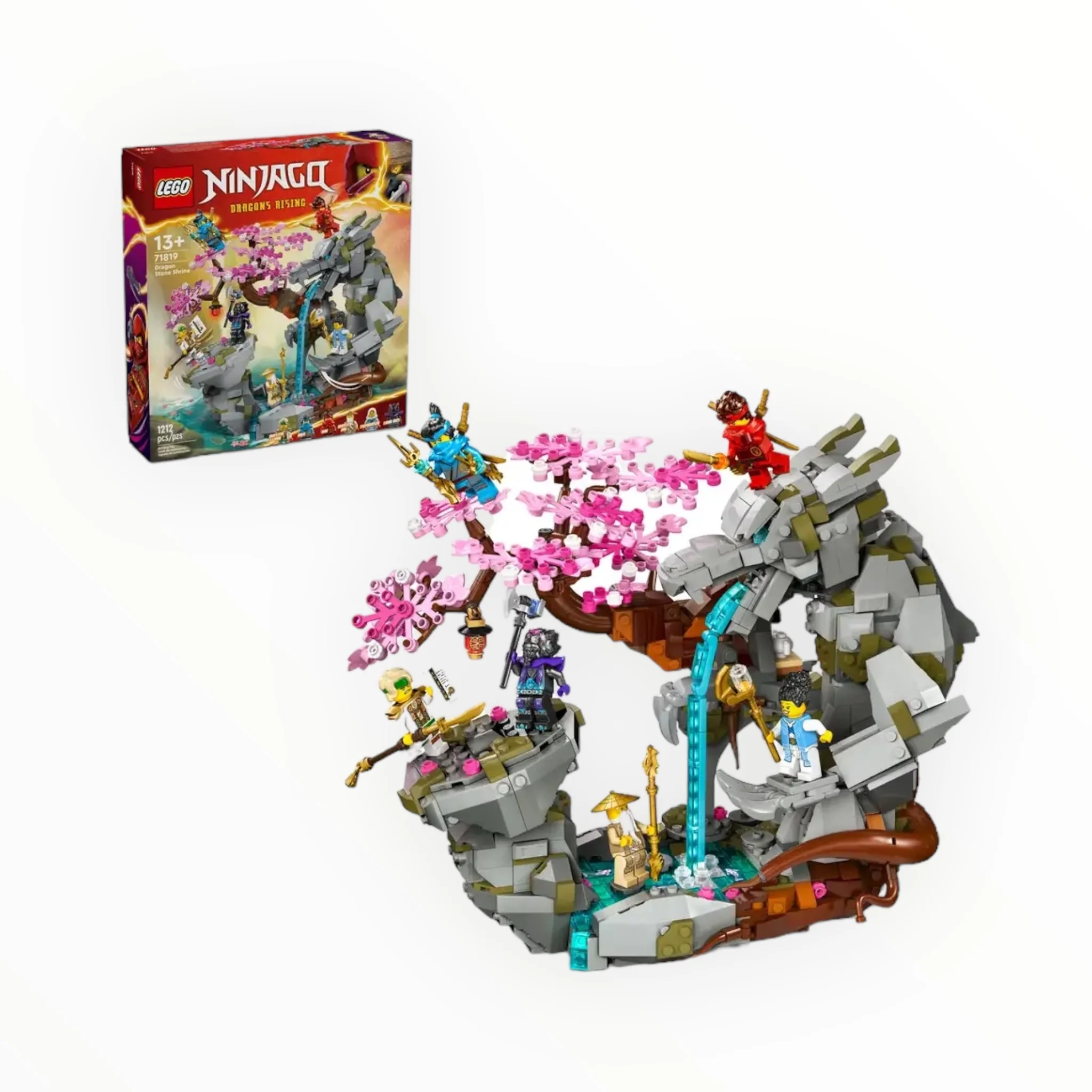Retired Set 71819 Ninjago Dragon Stone Shrine - Image 3