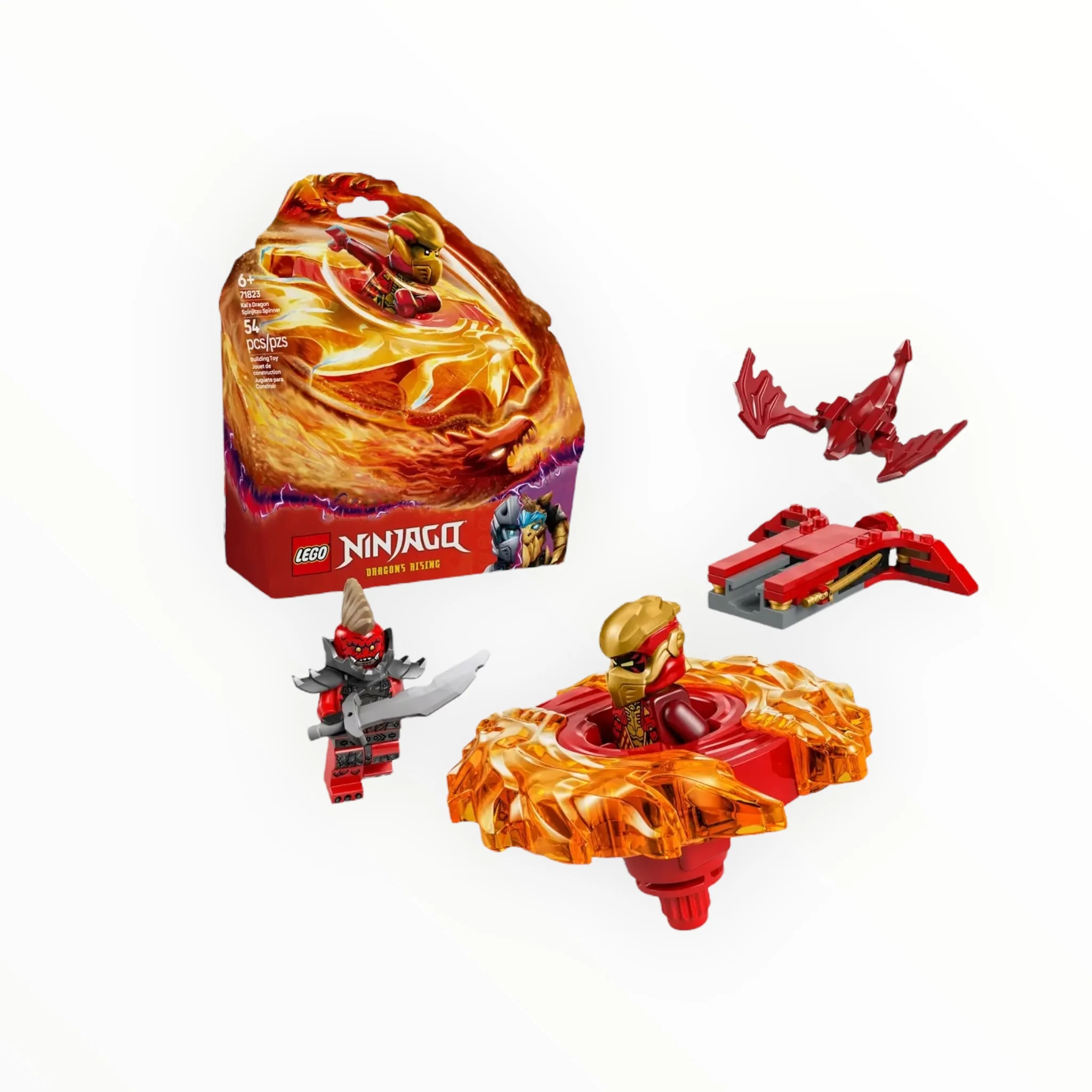 71823 Ninjago Kaiās Dragon Spinjitzu Spinner