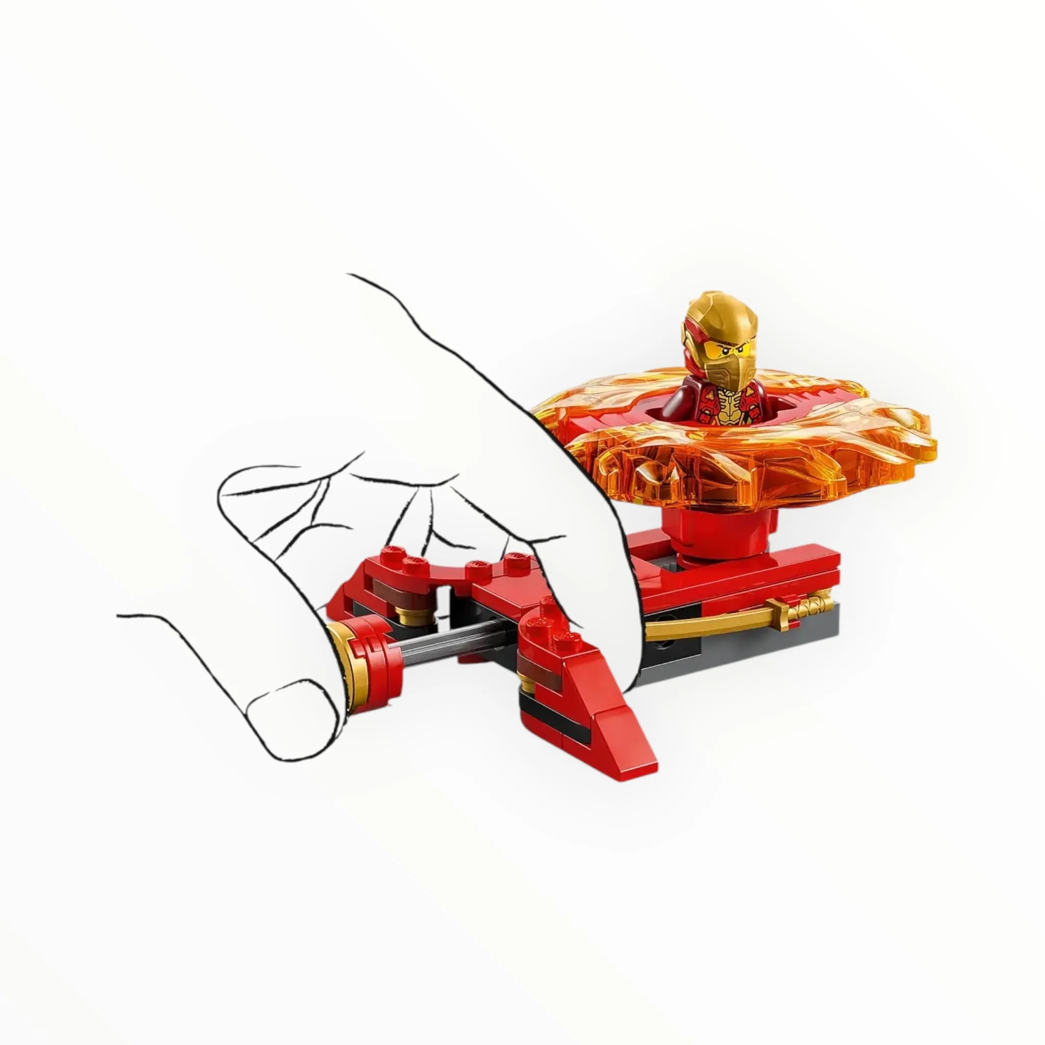 71823 Ninjago Kaiās Dragon Spinjitzu Spinner - Image 2