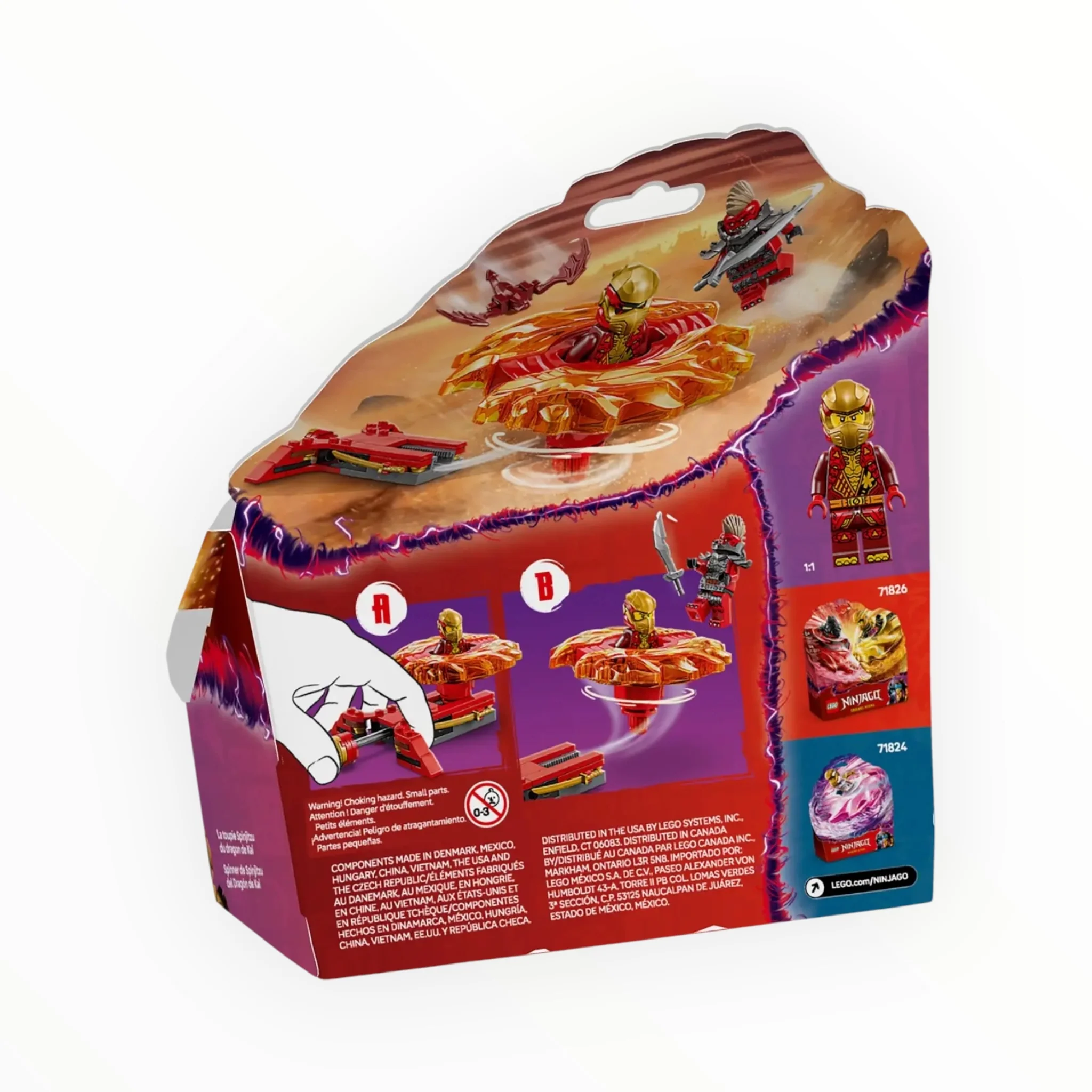 71823 Ninjago Kaiās Dragon Spinjitzu Spinner - Image 3
