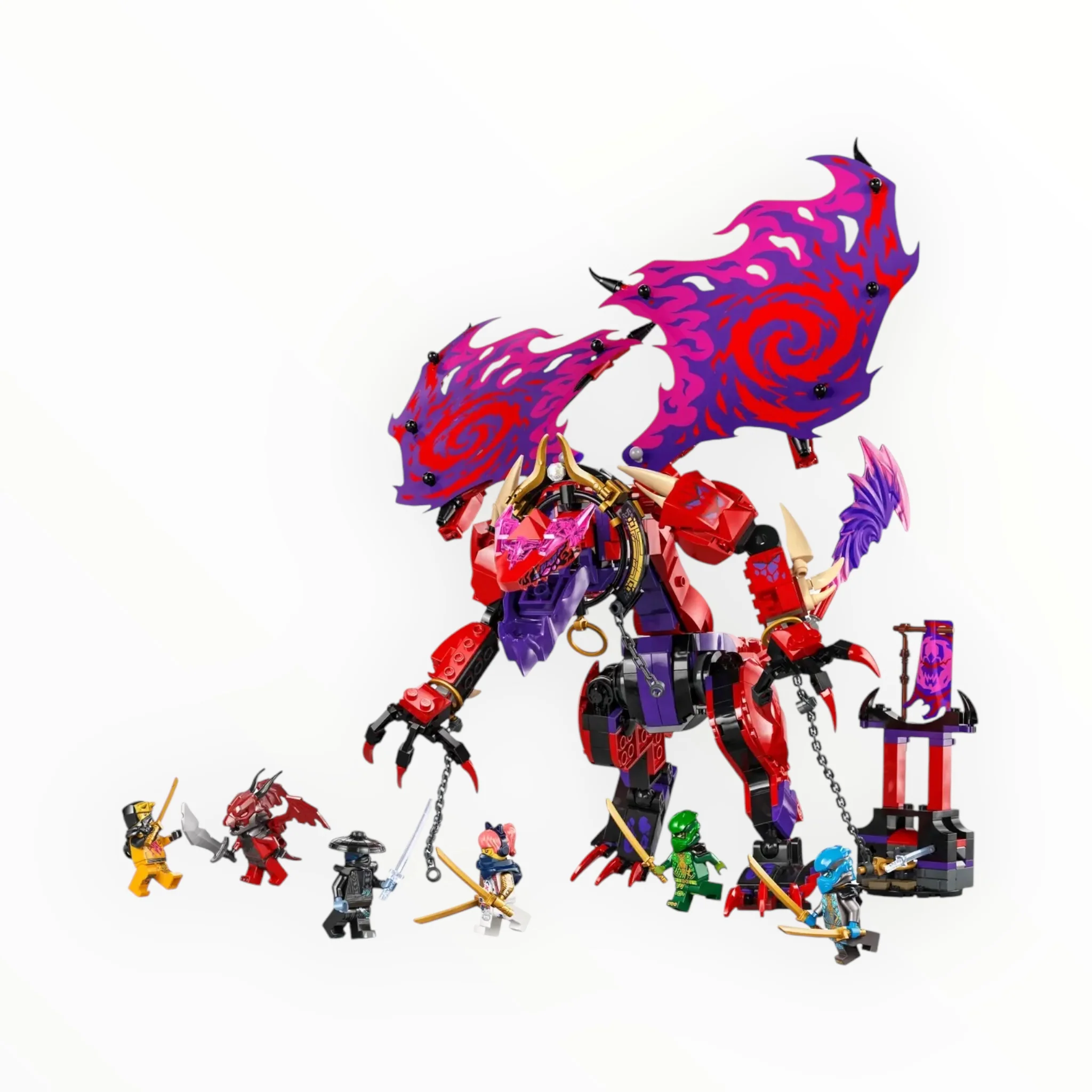 71832 Ninjago Thunderfang Dragon of Chaos - Image 2