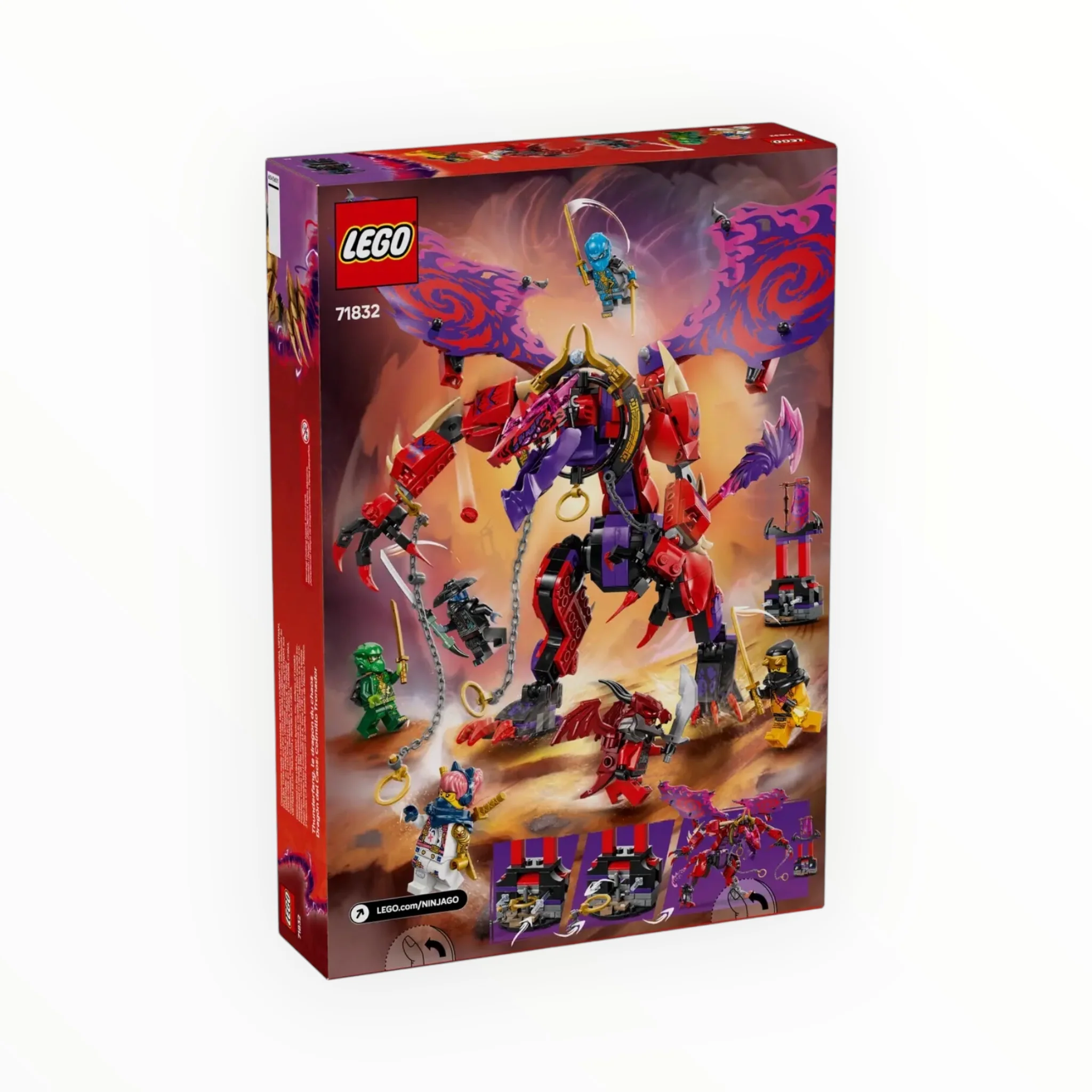 71832 Ninjago Thunderfang Dragon of Chaos - Image 3