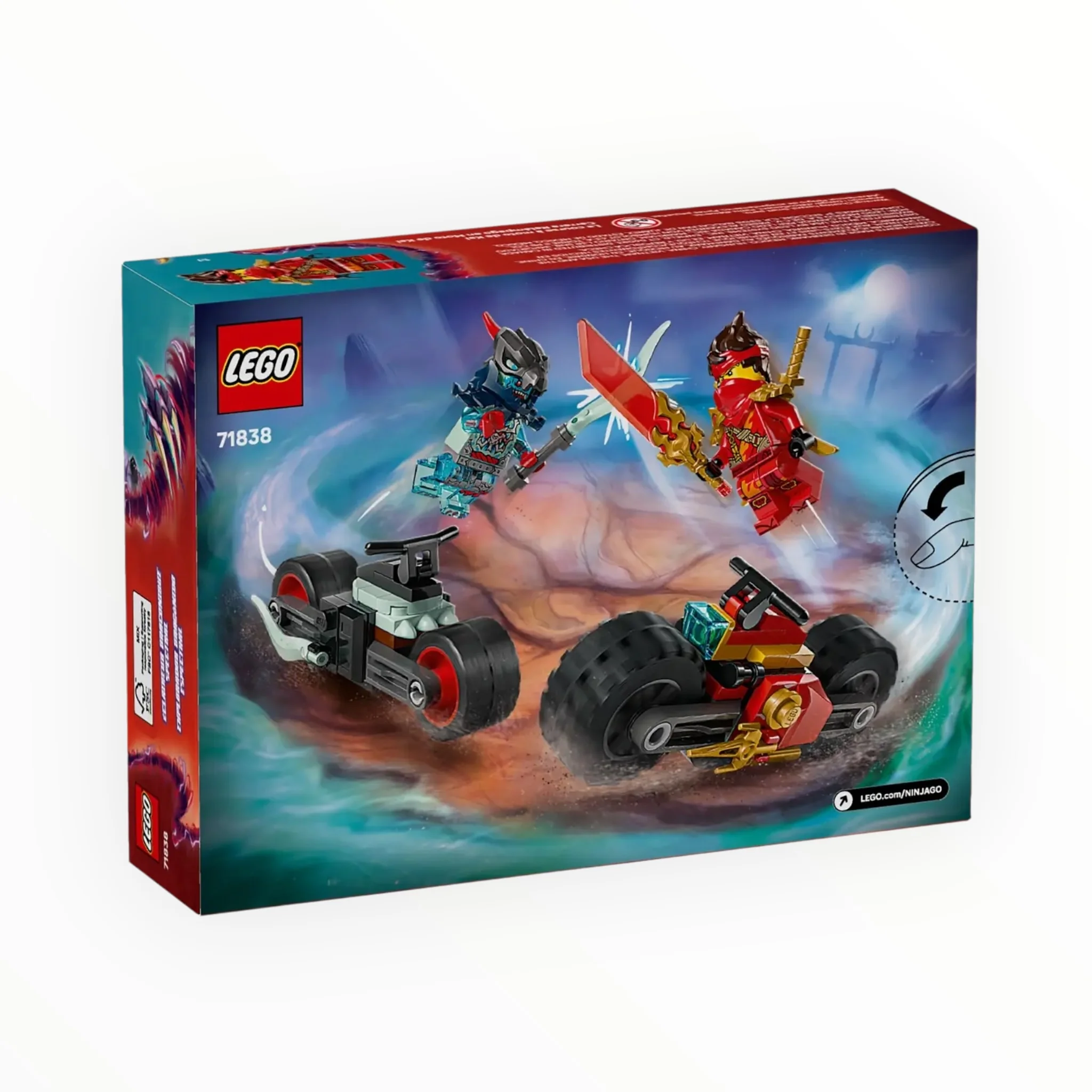 71838 Ninjago Kaiās Motorcycle Speed Race - Image 3