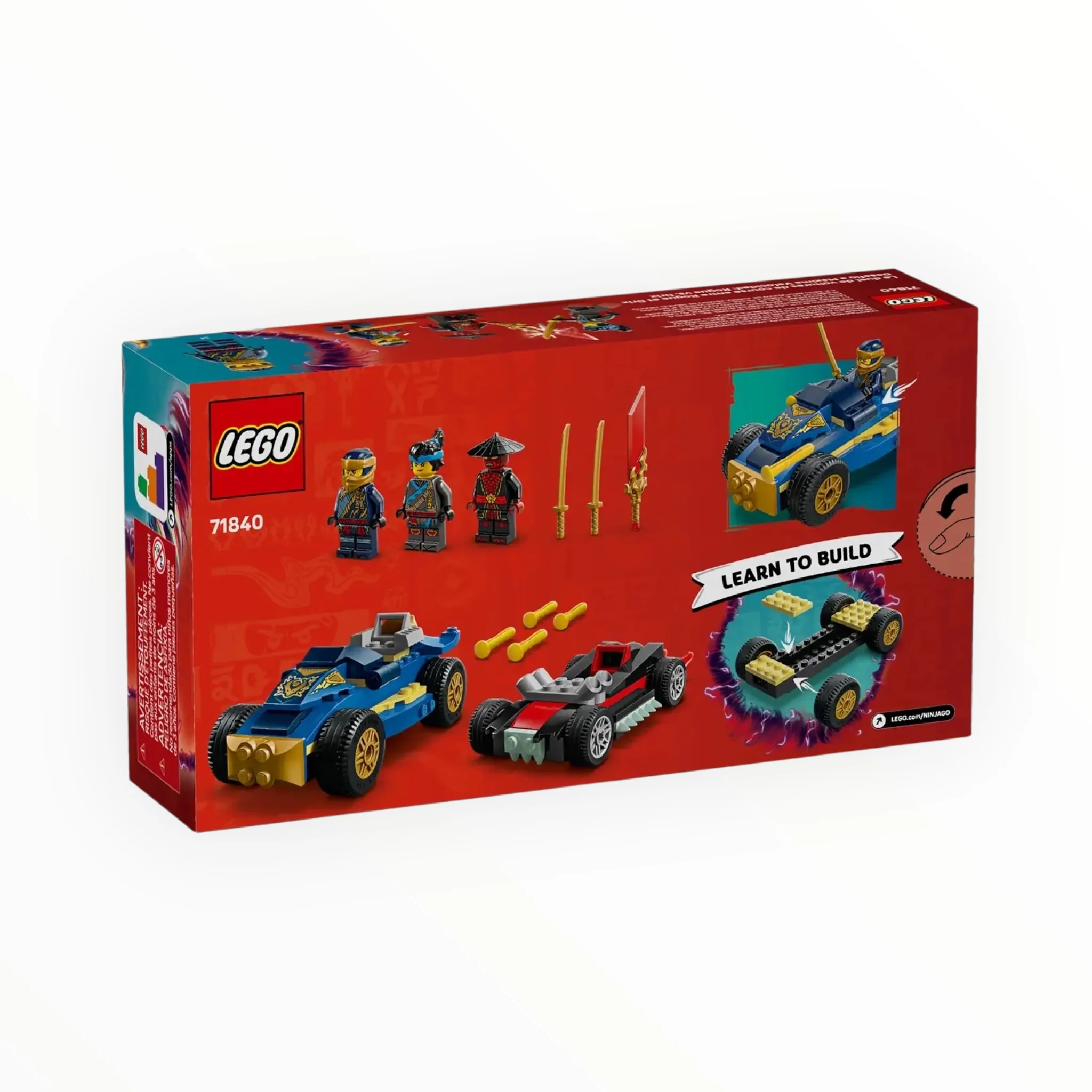 71840 Ninjago Rogue vs. Drix Race Car Duel - Image 3