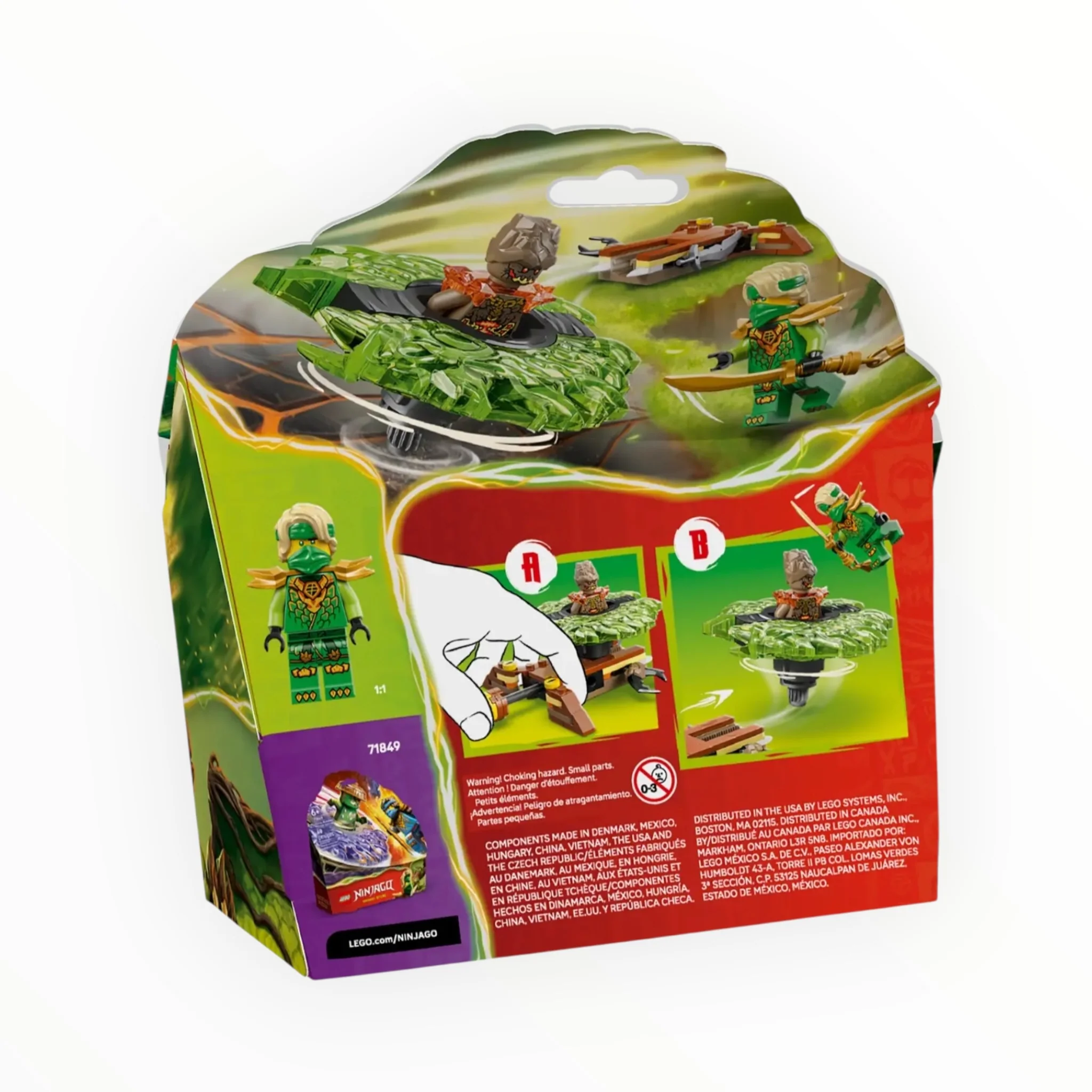71850 Ninjago Lloyd vs. Earth Monster Spinner - Image 3