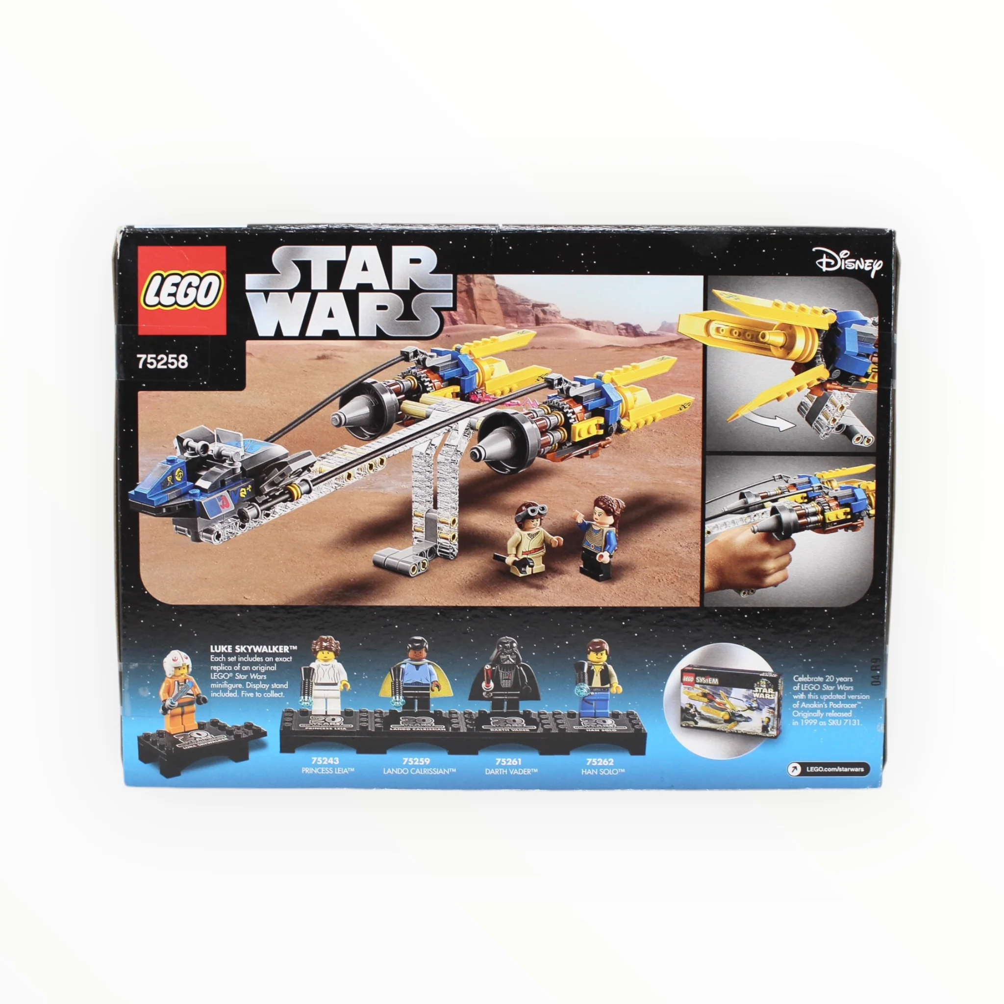 Retired Set 75258 Star Wars Anakin’s Podracer - 20th Anniversary Edition - Image 2