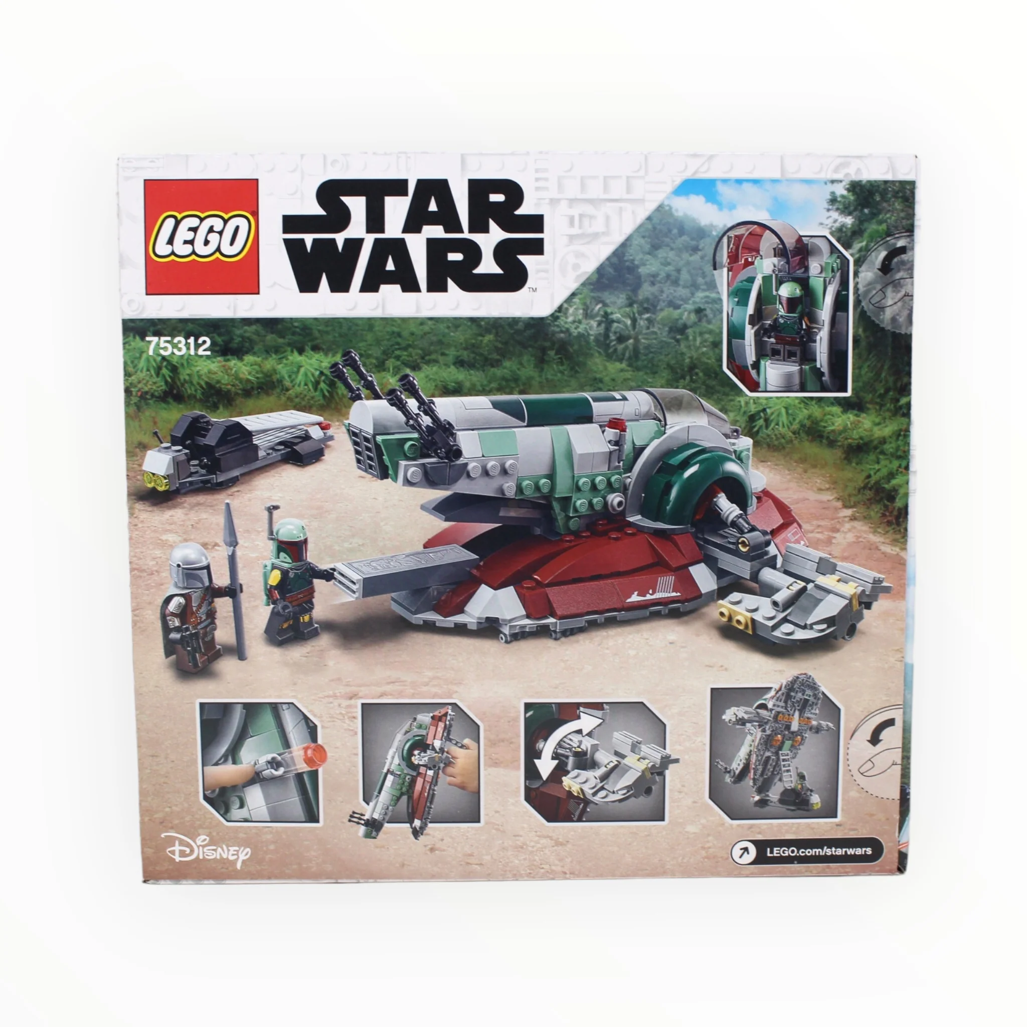 Retired Set 75312 Star Wars Boba Fett's Starship - Image 2
