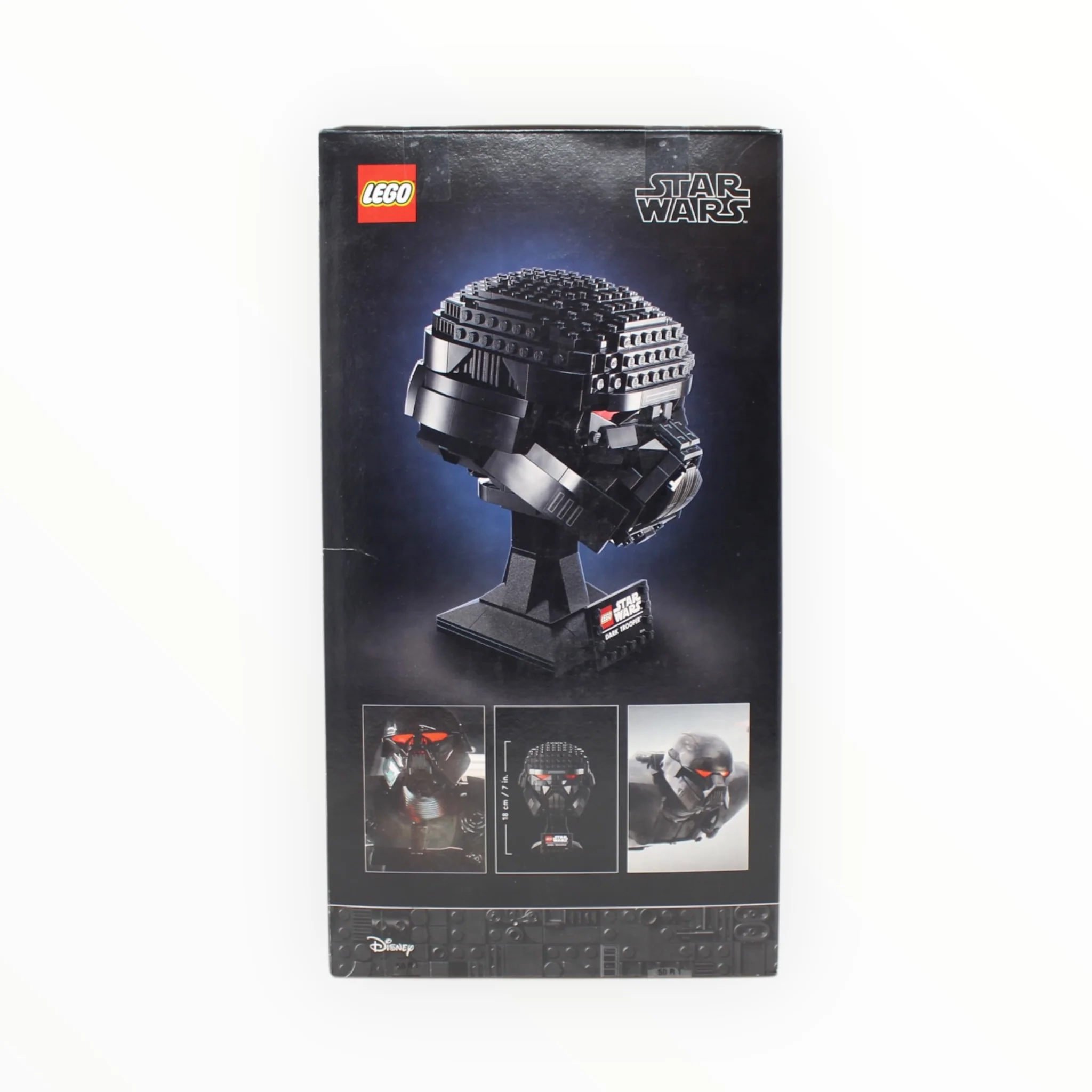 Retired Set 75343 Star Wars Dark Trooper Helmet - Image 2