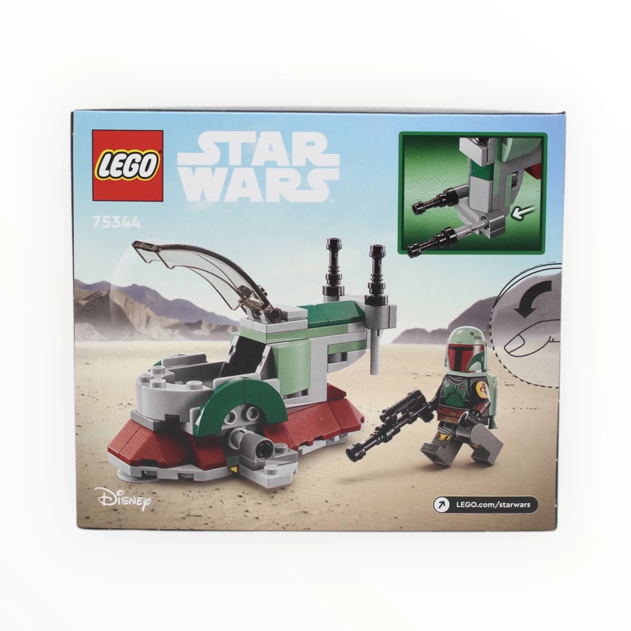 Retired Set 75344 Star Wars Boba Fett’s Starship Microfighter - Image 2