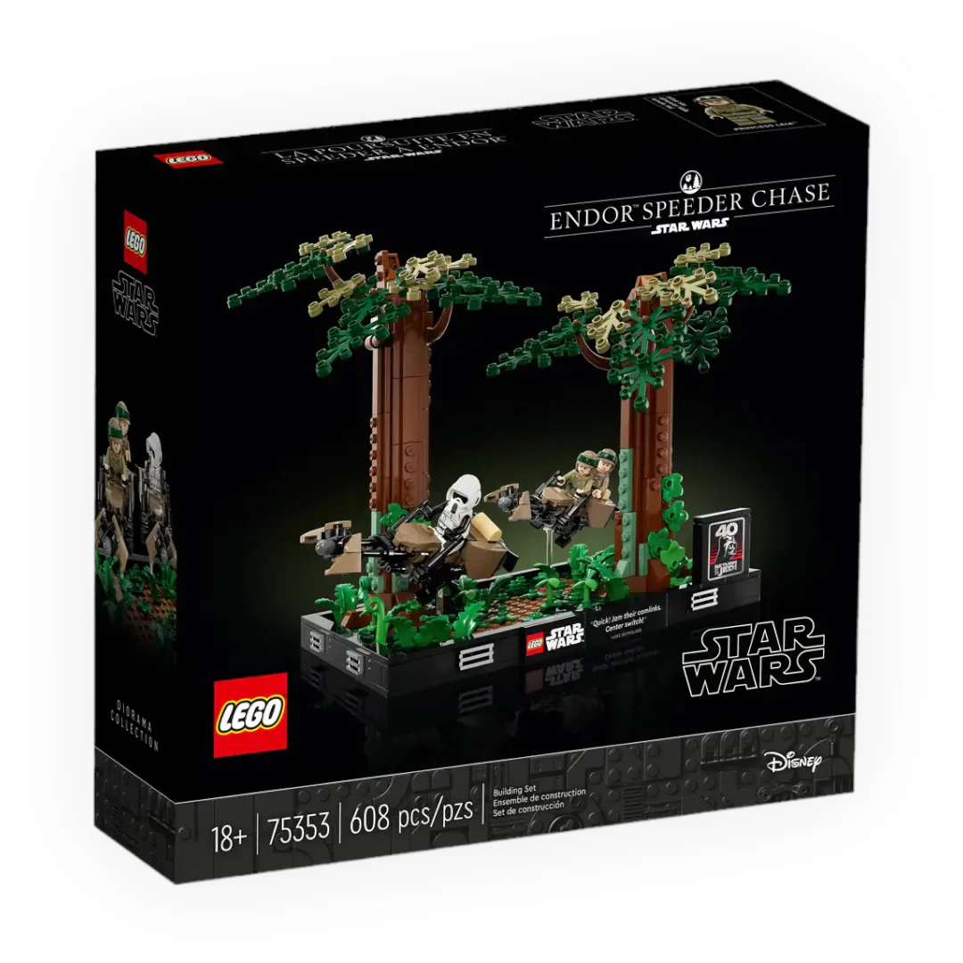 75353 Star Wars Endor Speeder Chase Diorama - Image 2
