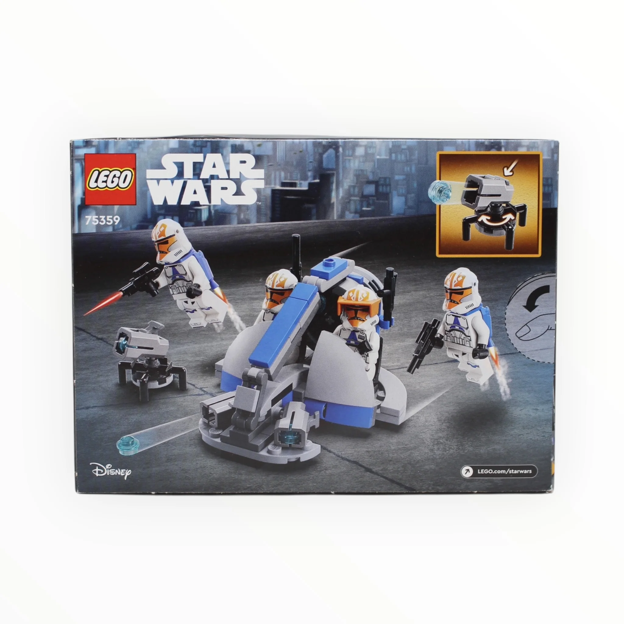 Retired Set 75359 Star Wars Ahsoka’s Clone Trooper Battle Pack - Image 2