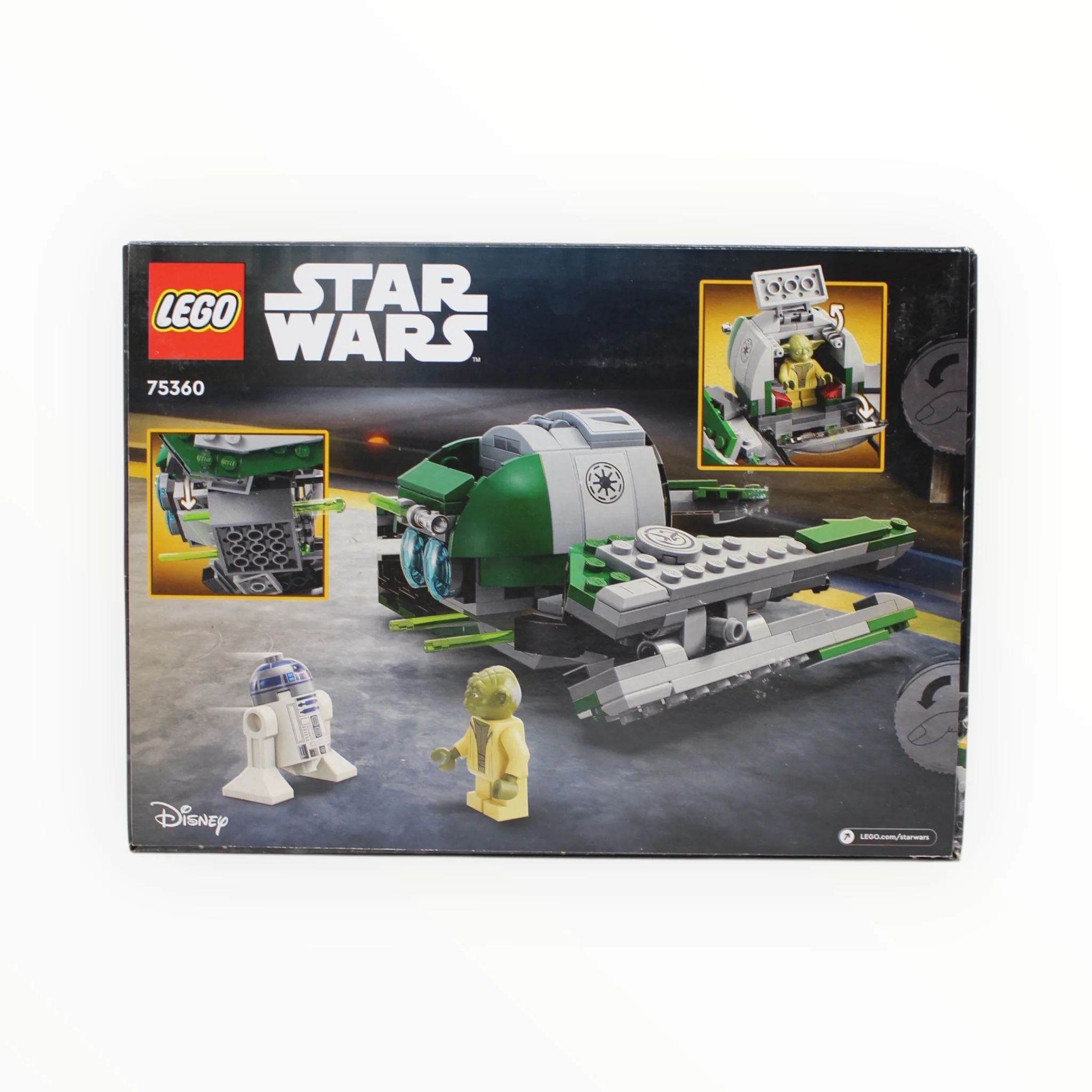 Retired Set 75360 Star Wars Yoda’s Jedi Starfighter - Image 2