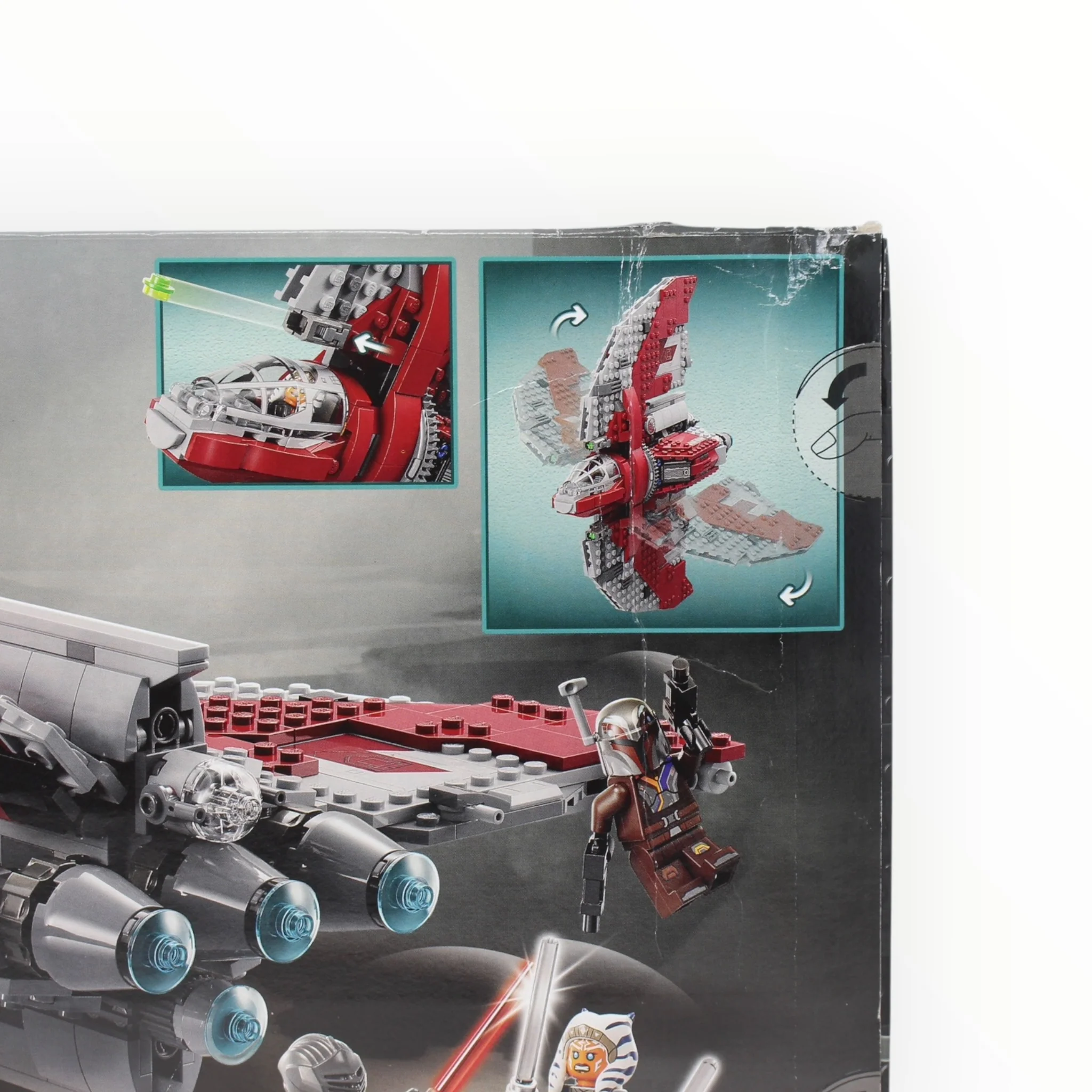 75362 Star Wars Ahsoka Tano’s T-6 Jedi Shuttle (damaged box) - Image 3