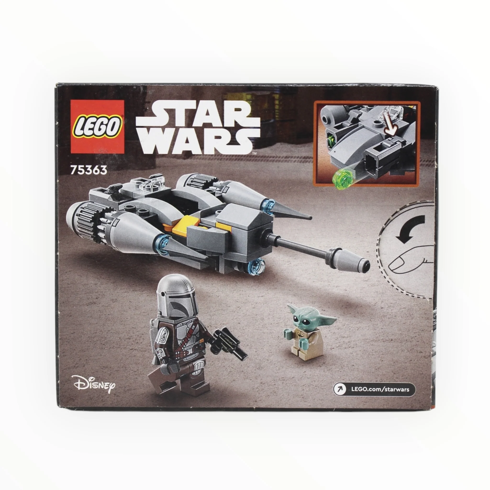 75363 Star Wars The Mandalorian N-1 Starfighter Microfighter (damaged box) - Image 2