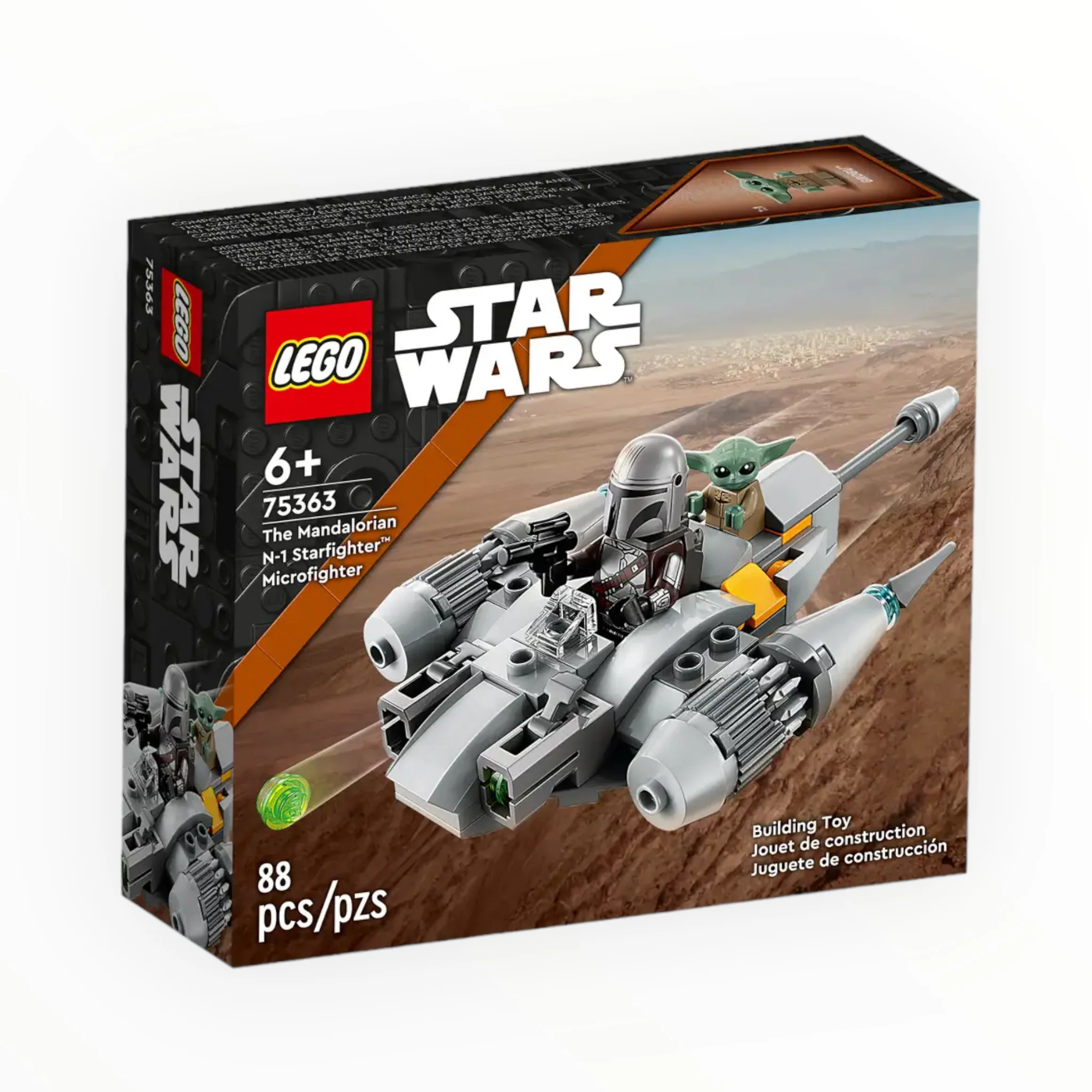 75363 Star Wars The Mandalorian N-1 Starfighter Microfighter - Image 2