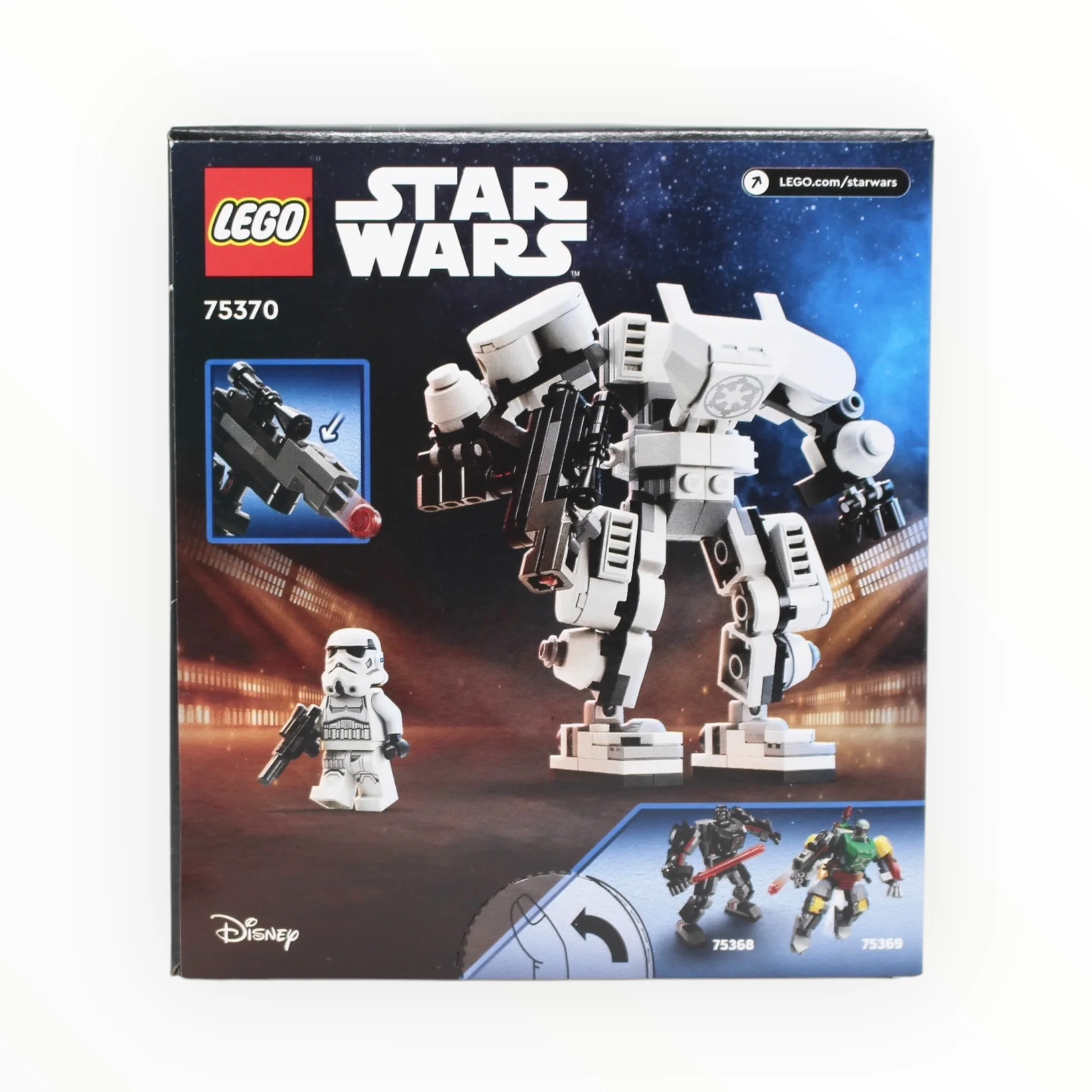 Retired Set 75370 Star Wars Stormtrooper Mech - Image 2