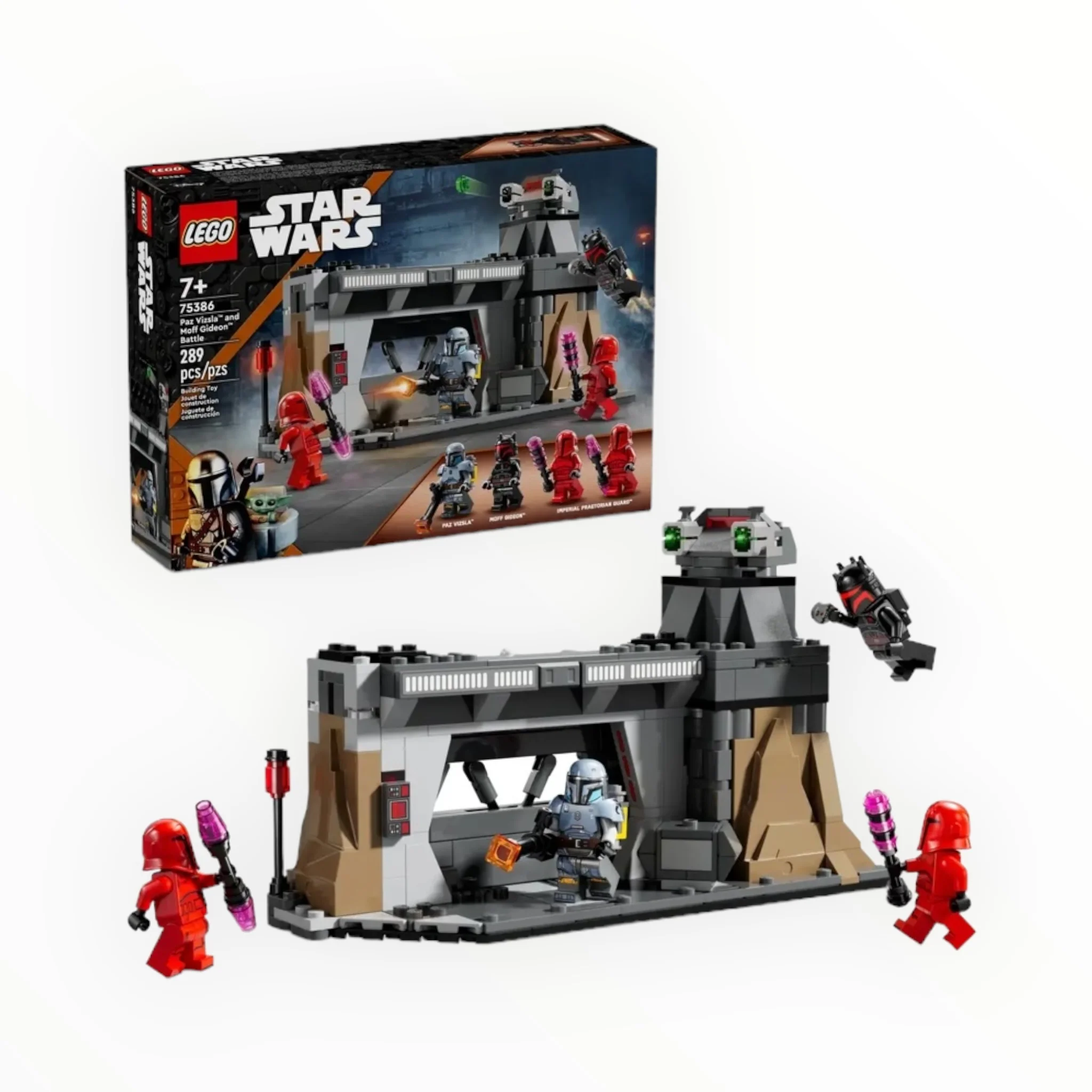 Retired Set 75386 Star Wars Paz Vizsla and Moff Gideon Battle - Image 3