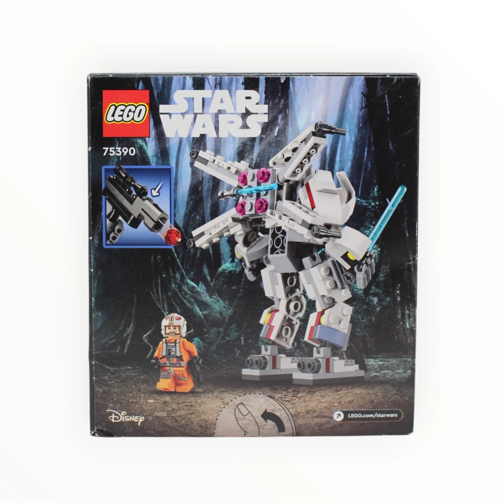 Retired Set 75390 Star Wars Luke Skywalker X-Wing Mech - Image 2