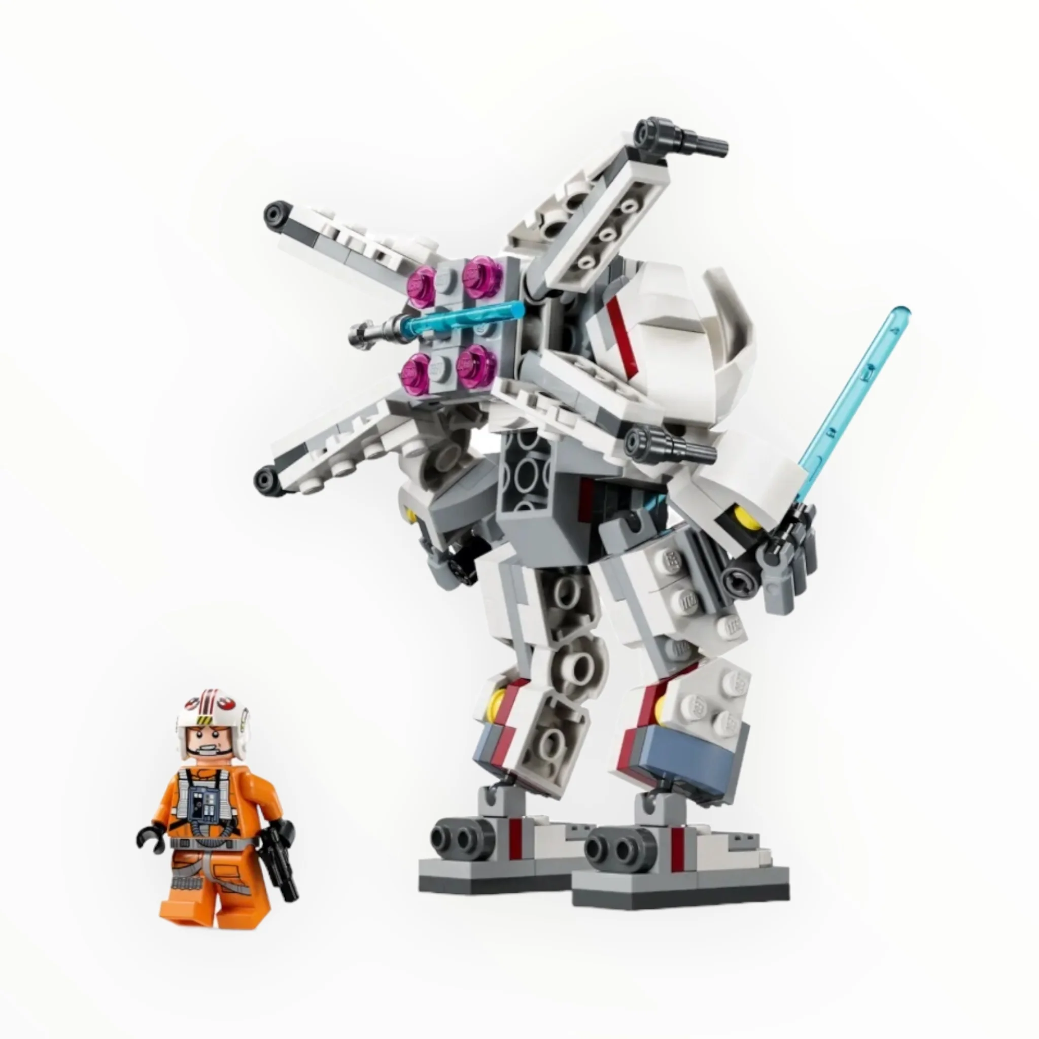 Retired Set 75390 Star Wars Luke Skywalker X-Wing Mech - Image 3