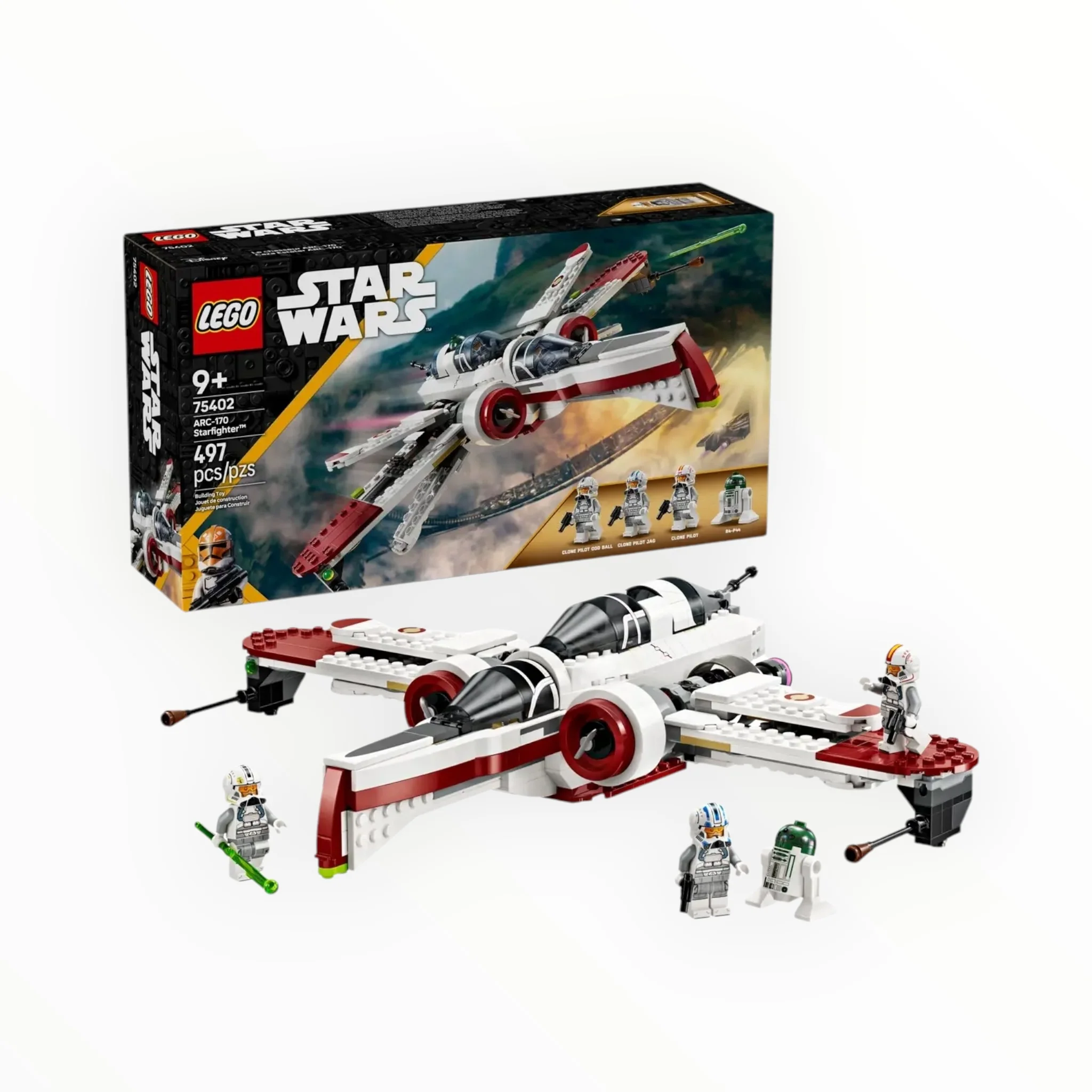 75402 Star Wars ARC-170 Starfighter