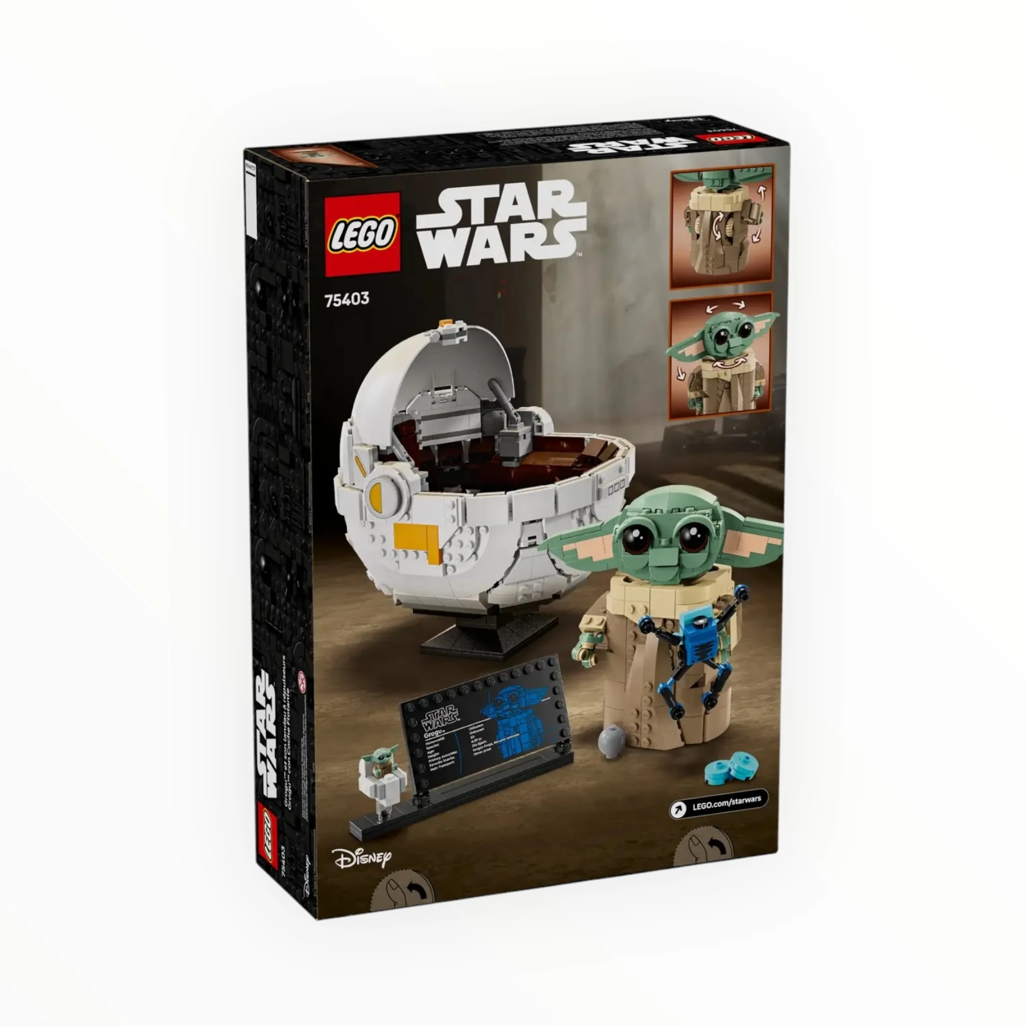 75403 Star Wars Grogu with Hover Pram - Image 3