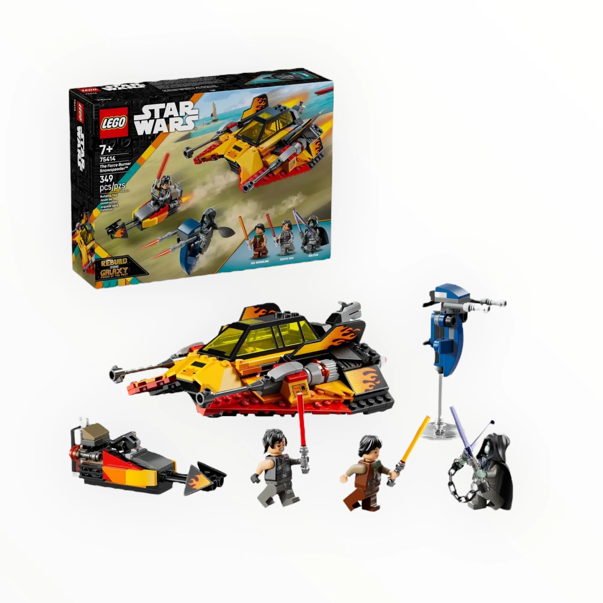 75414 Star Wars The Force Burner Snowspeeder