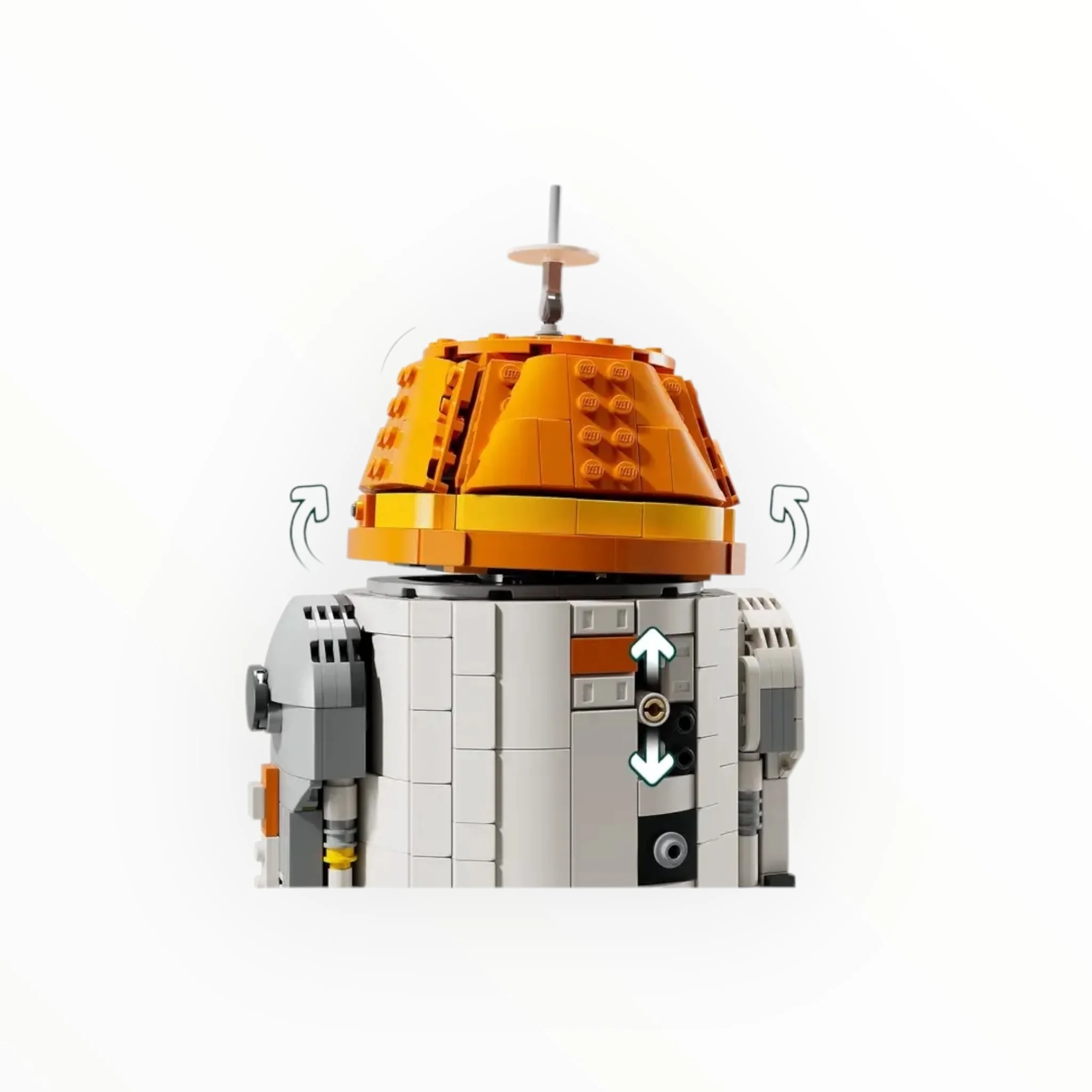 75416 Star Wars Chopper (C1-10P) Astromech Droid - Image 2