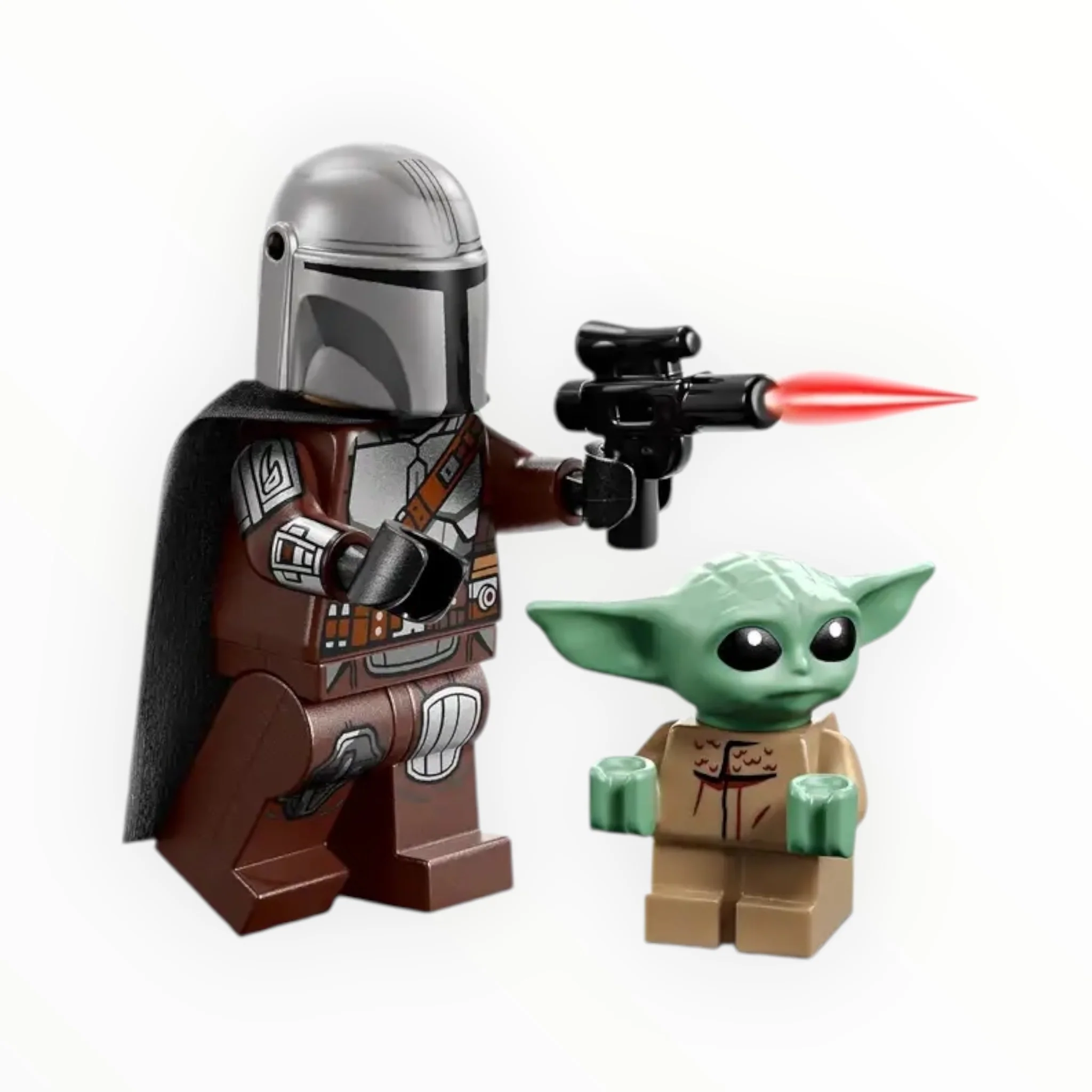 75436 Star Wars The Mandalorian & Grogu's Speeder Bike - Image 2