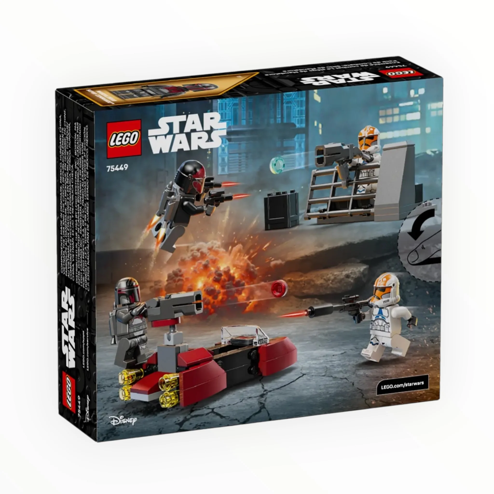 75449 Star Wars Siege of Mandalore Battle Pack - Image 3