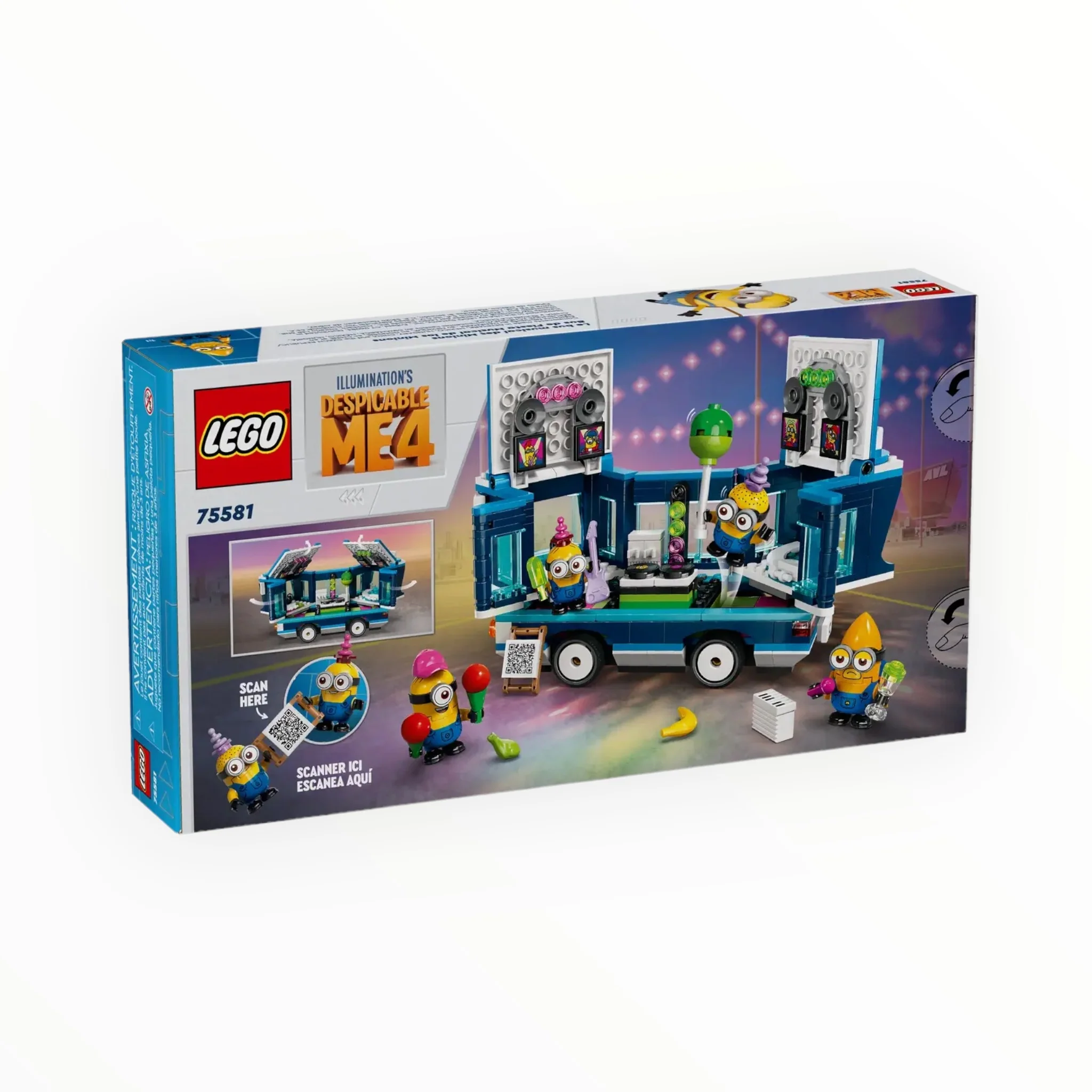 75581 Despicable Me 4 Minions’ Music Party Bus - Image 2