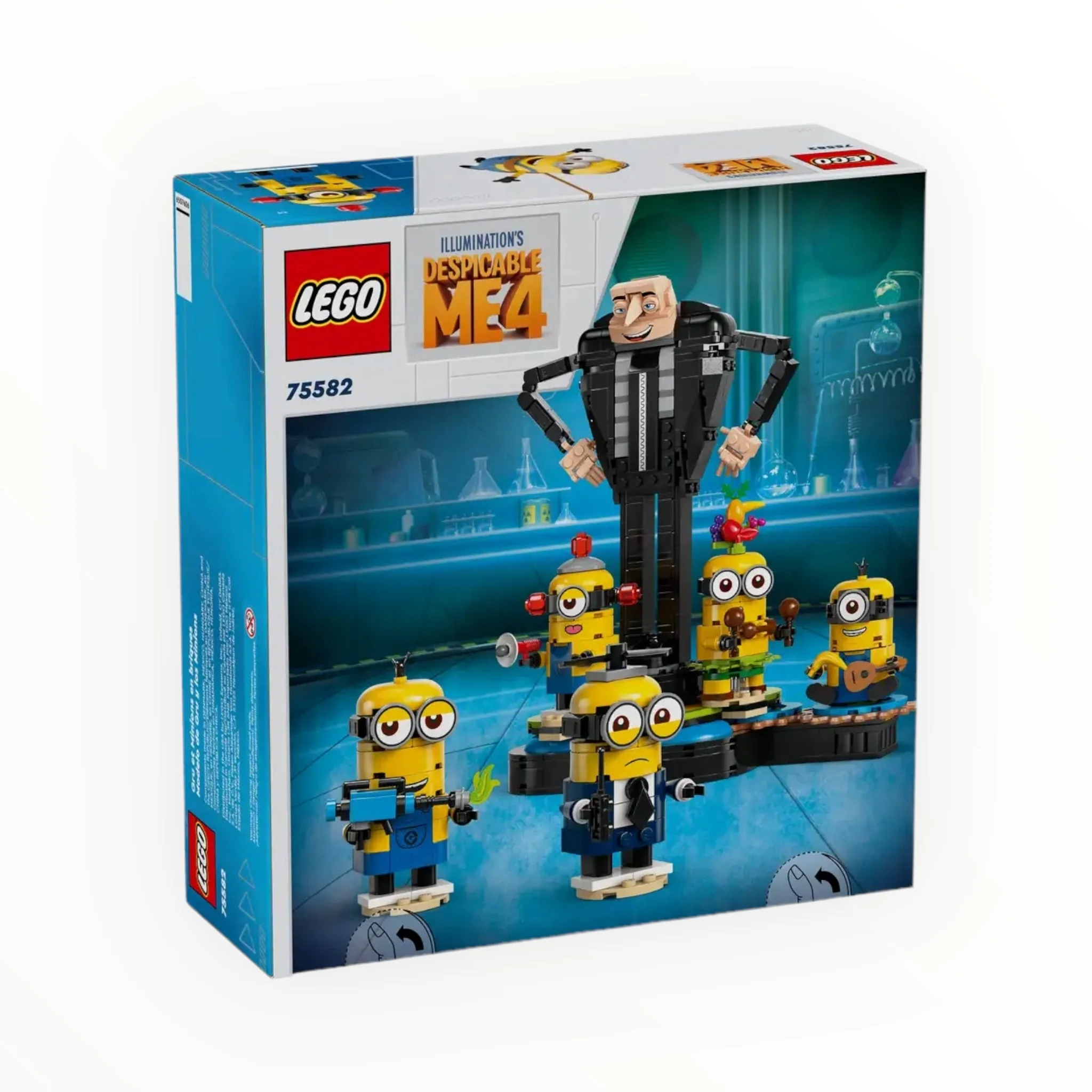 75582 Despicable Me 4 Brick-Built Gru and Minions - Image 2