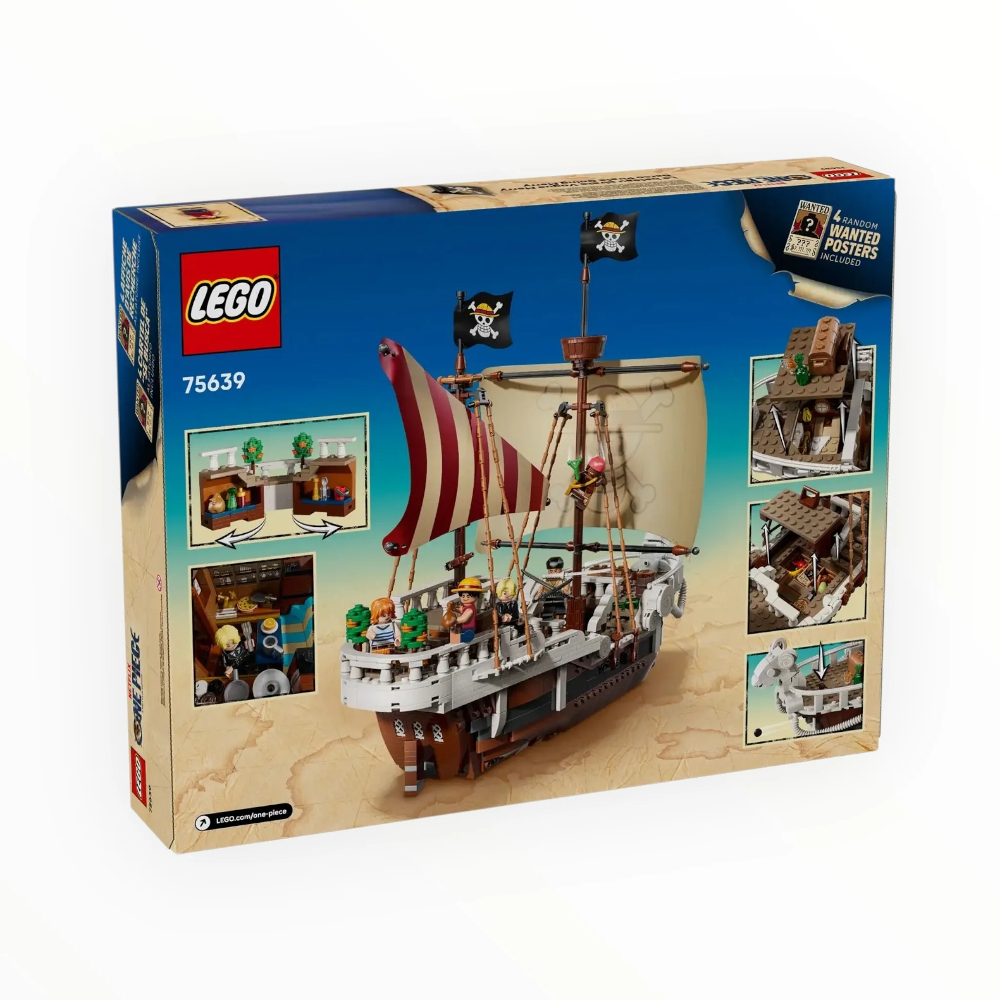 75639 ONE PIECE The Going Merry Pirate Ship - Image 3