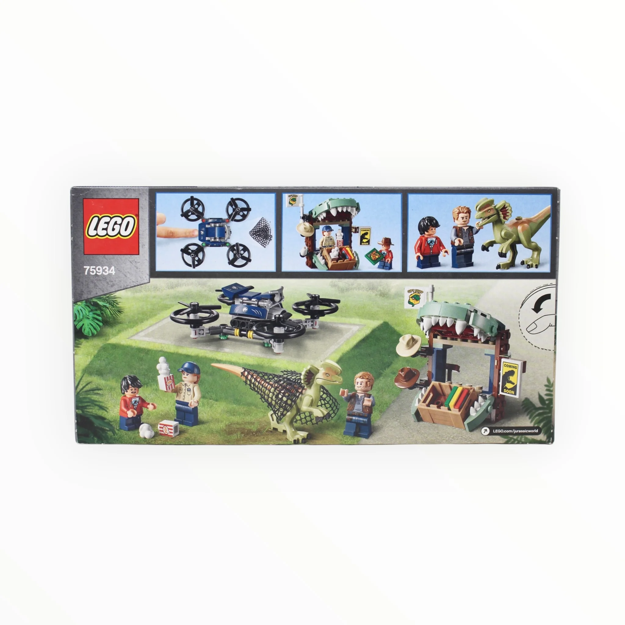 Retired Set 75934 Jurassic World Dilophosaurus on the Loose - Image 2
