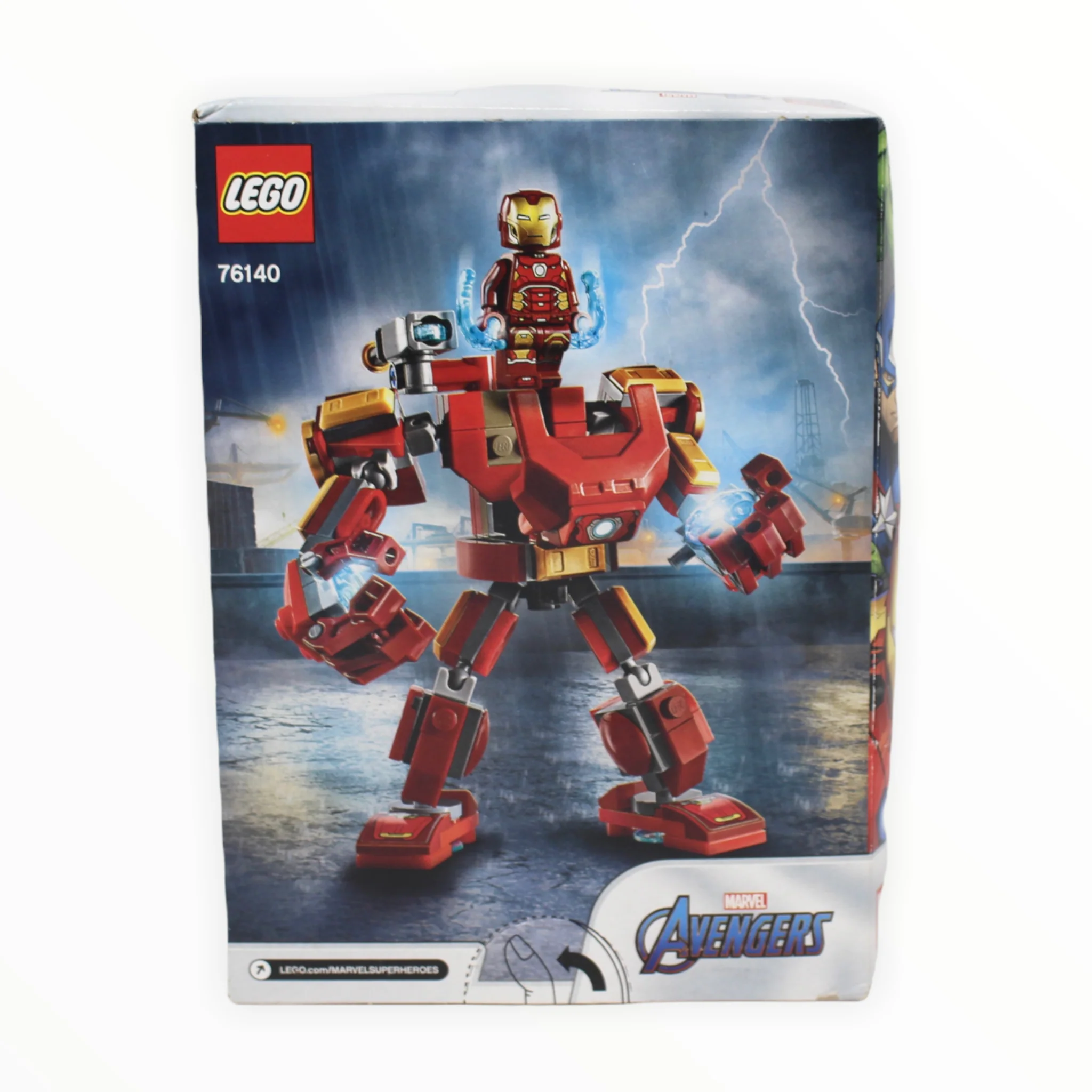 Retired Set 76140 Marvel Avengers Iron Man Mech - Image 2