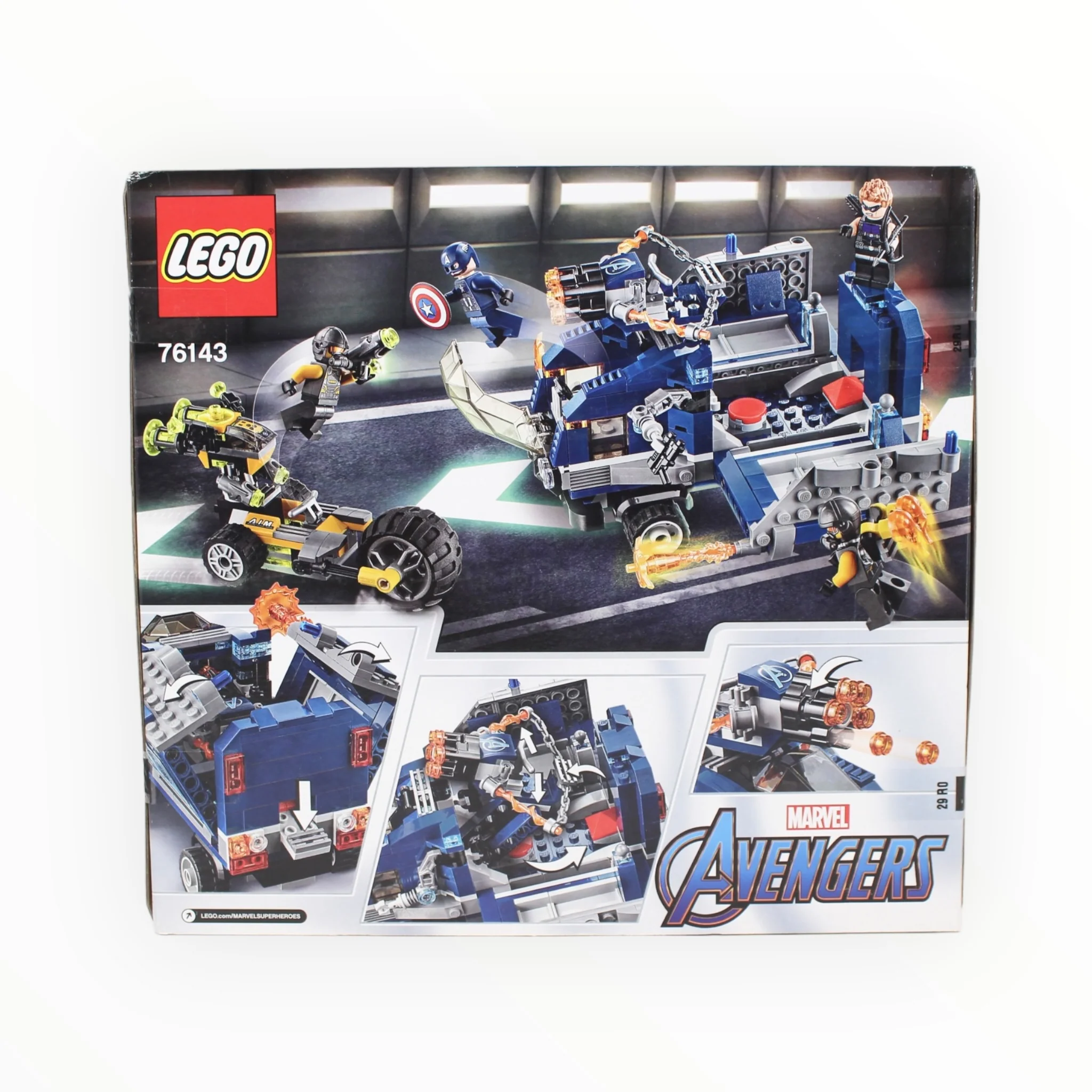 Retired Set 76143 Marvel Avengers Truck Take-down - Image 2