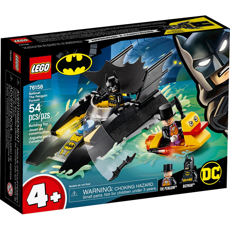 Retired Set 76158 Batboat The Penguin Pursuit! - Image 2