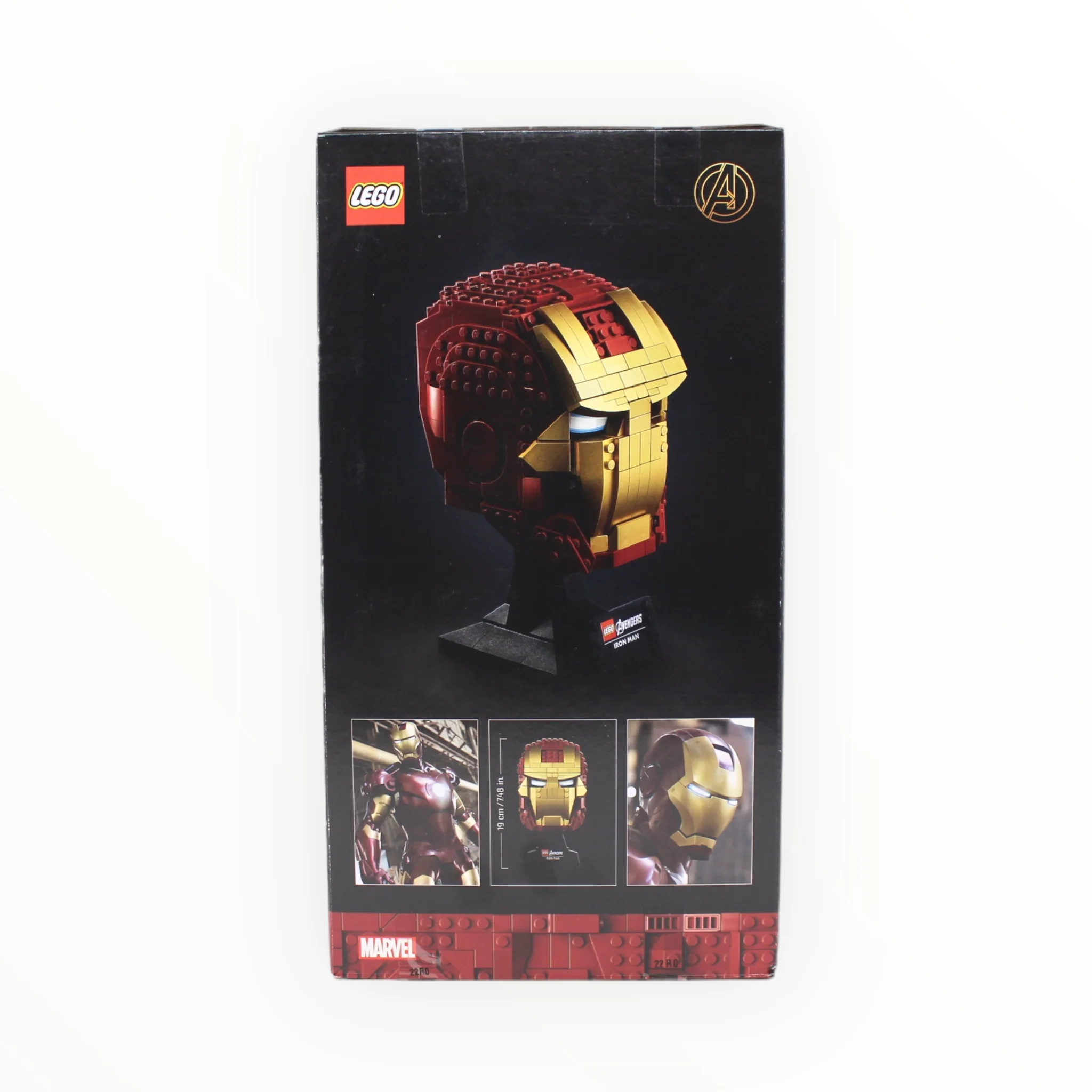 Retired Set 76165 Marvel Iron Man Helmet - Image 2