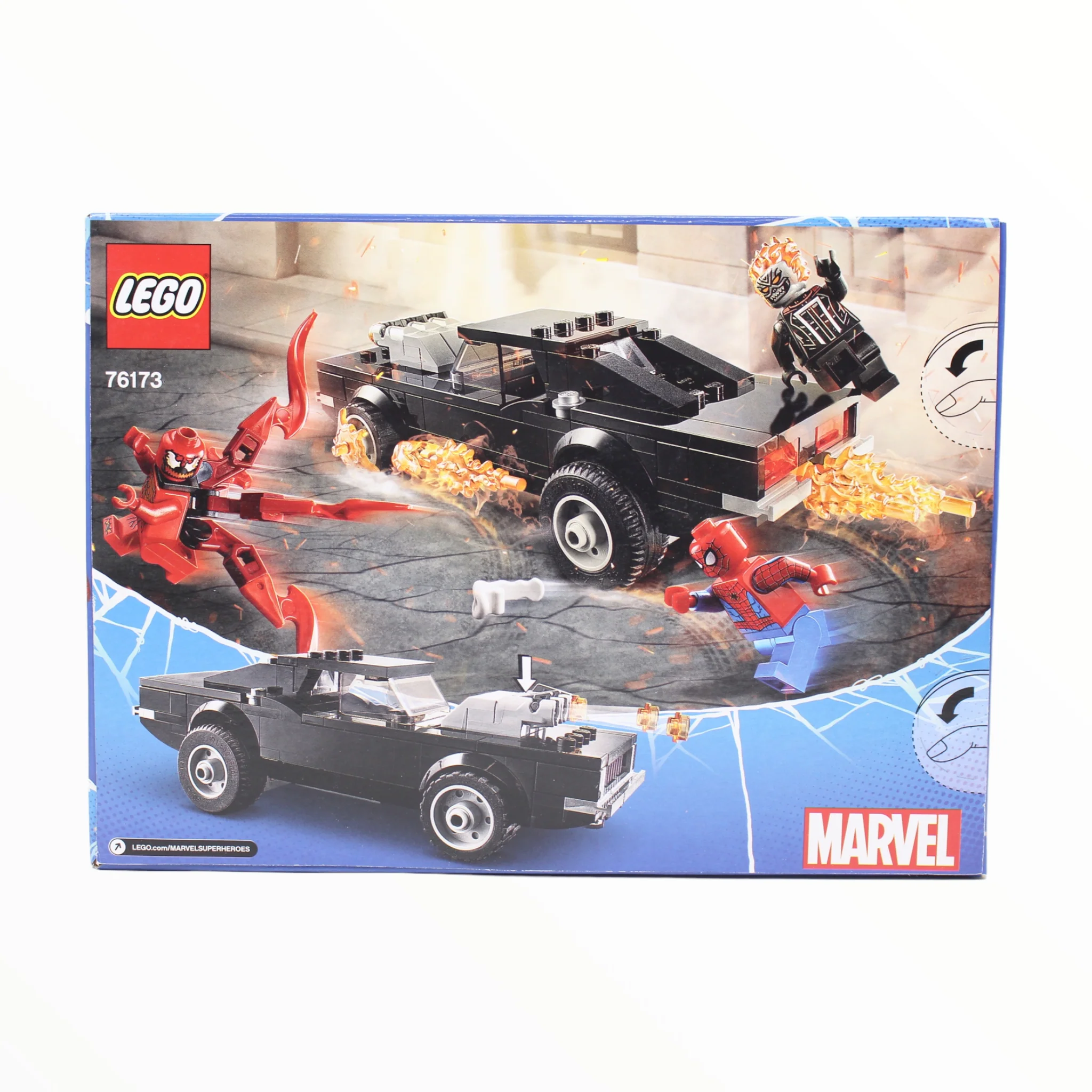 Retired Set 76173 Marvel Spider-Man and Ghost Rider vs. Carnage - Image 2